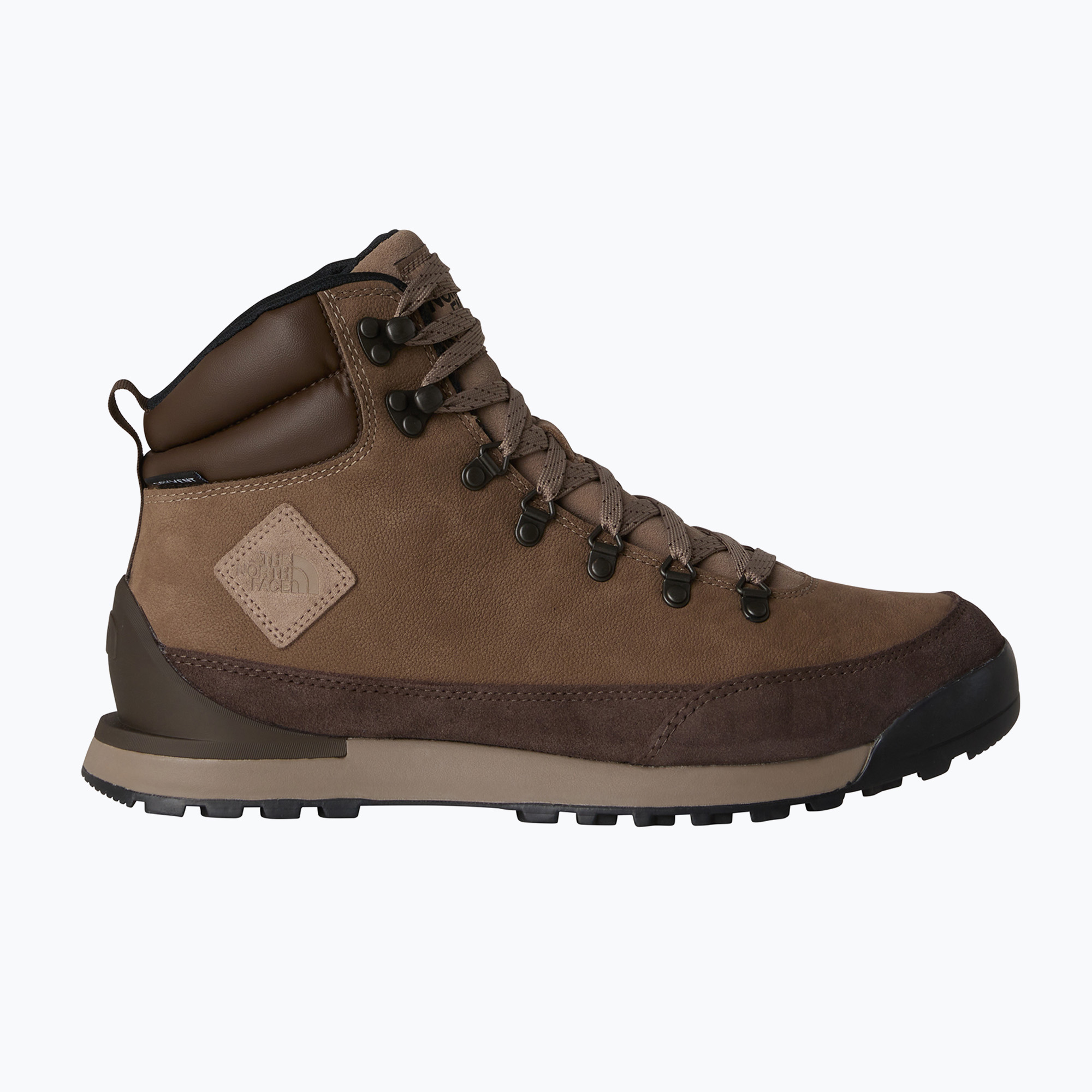 Buty męskie The North Face Back To Berkeley IV Leather WP demitasse brown/garnet 
