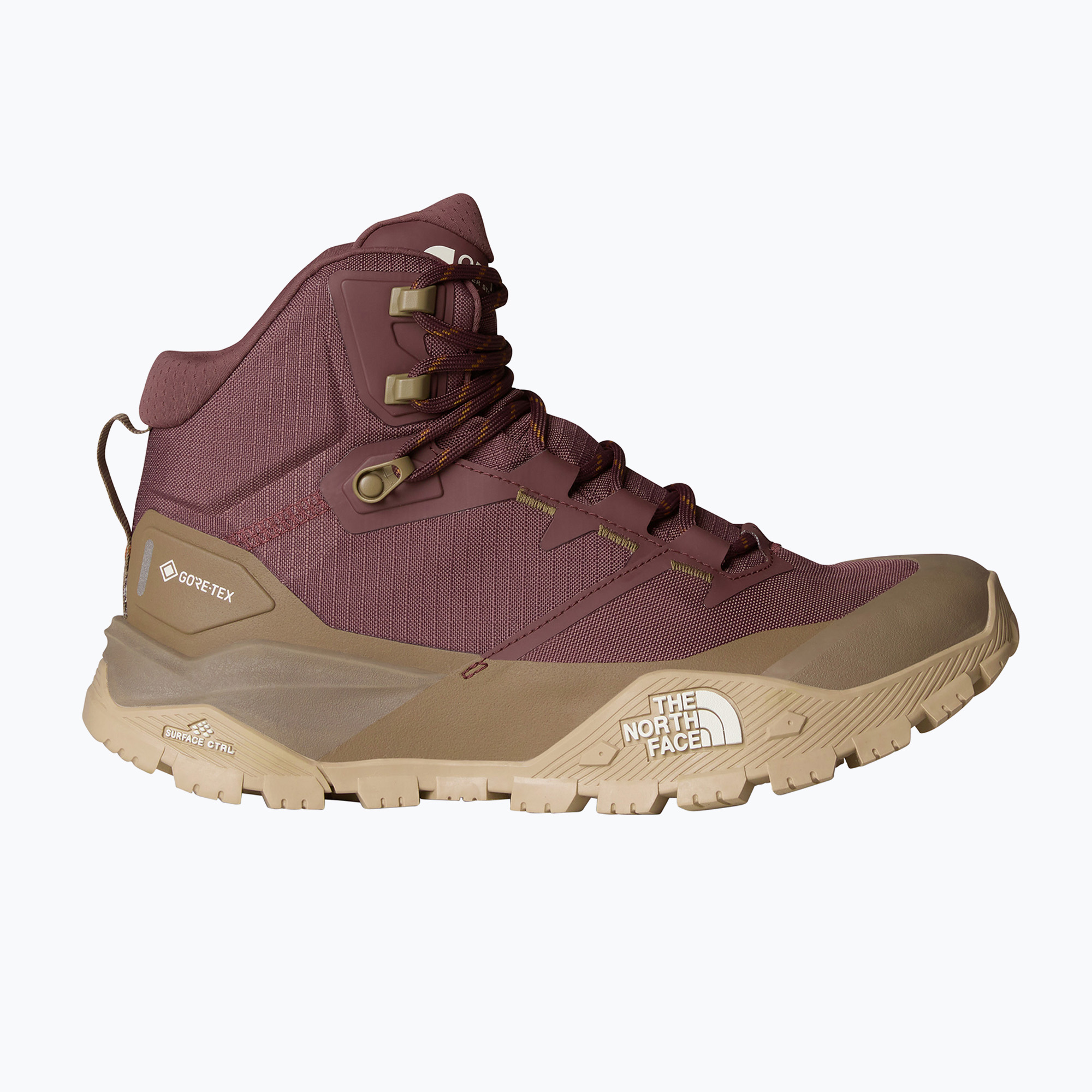 Buty turystyczne damskie The North Face Offtrail Hike Mid Gore-Tex tawny quartz/mocha brow