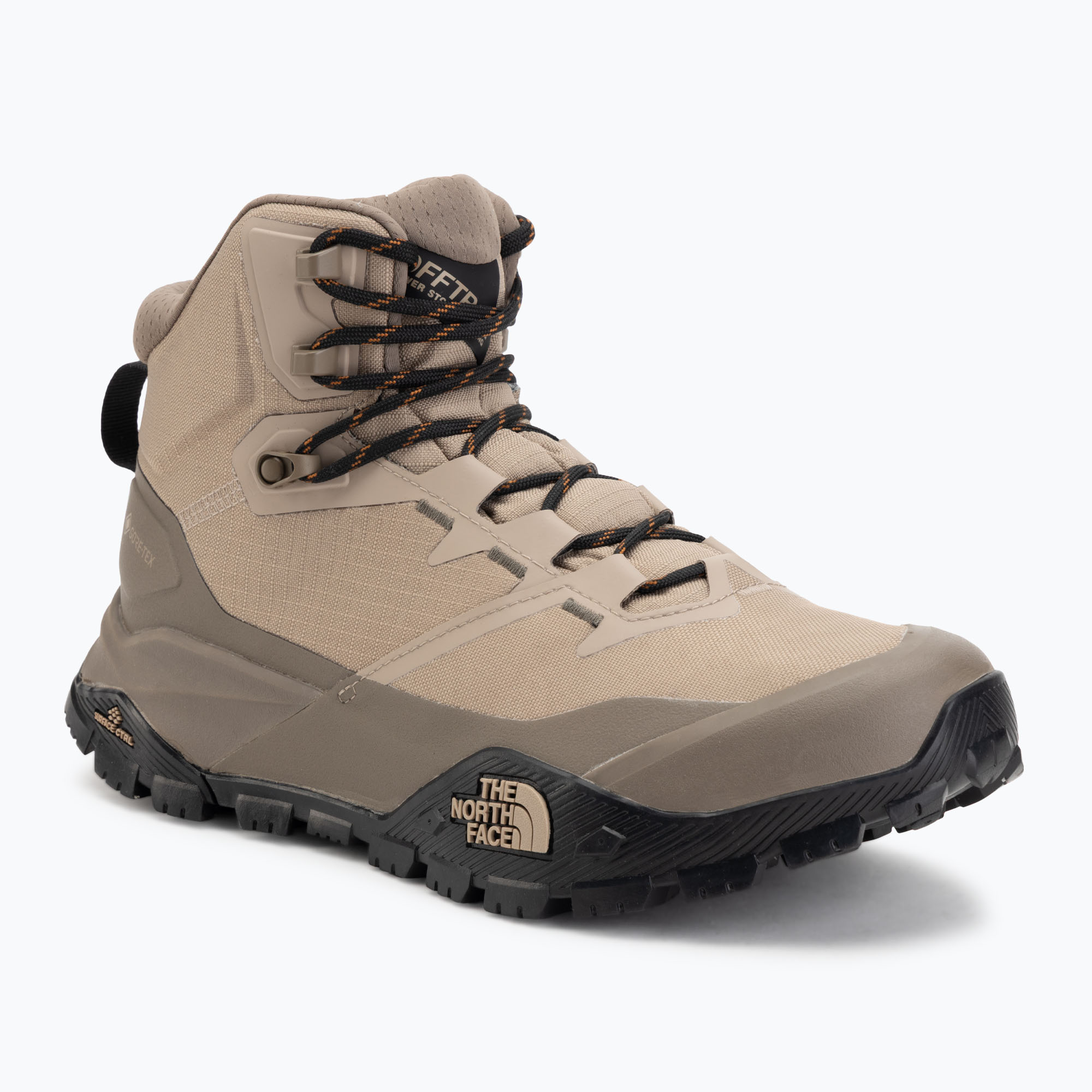 Buty turystyczne męskie The North Face Offtrail Hike Mid Gore-Tex mushroom grey/mocha brown 