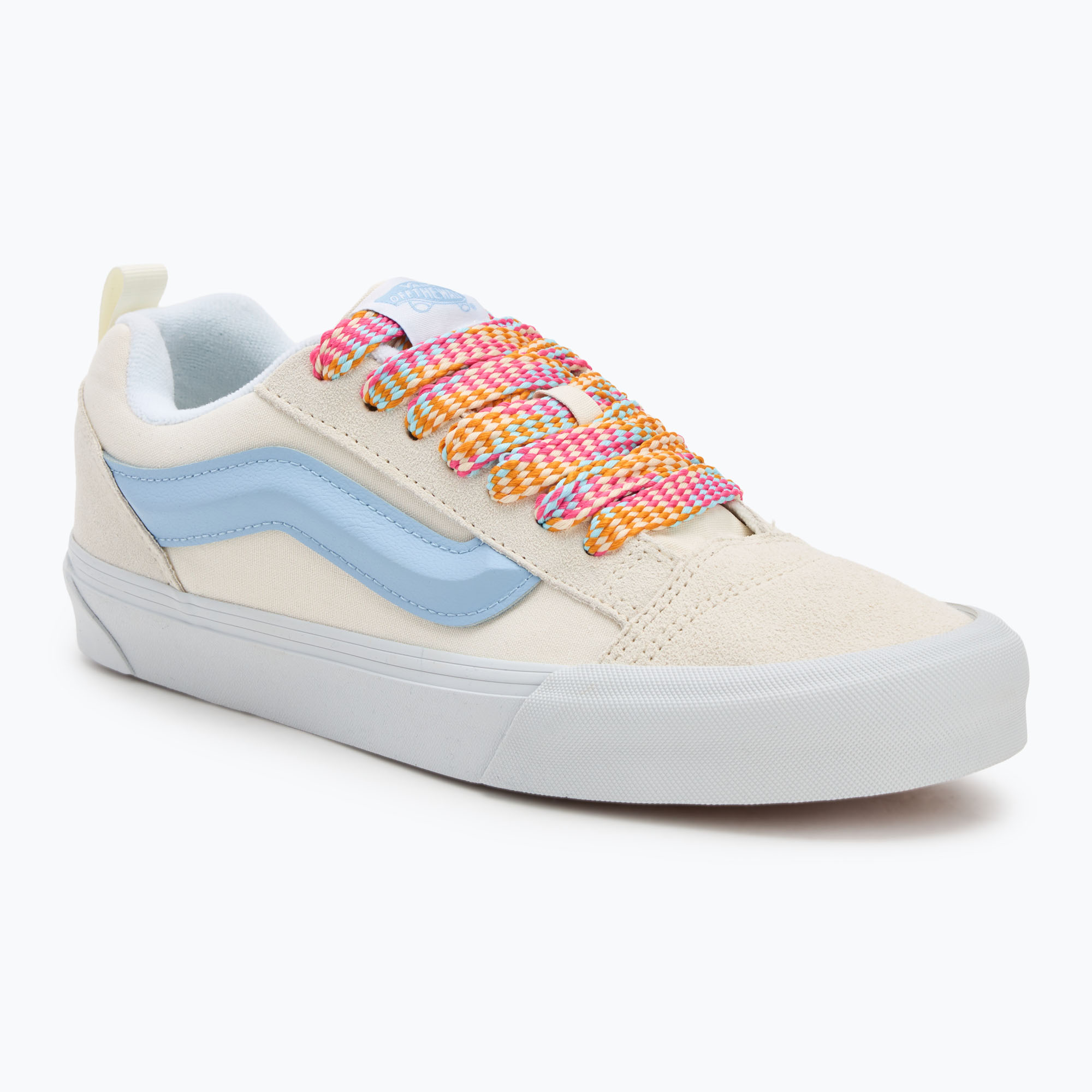 Buty Vans Knu Skool oversized lace white/blue 