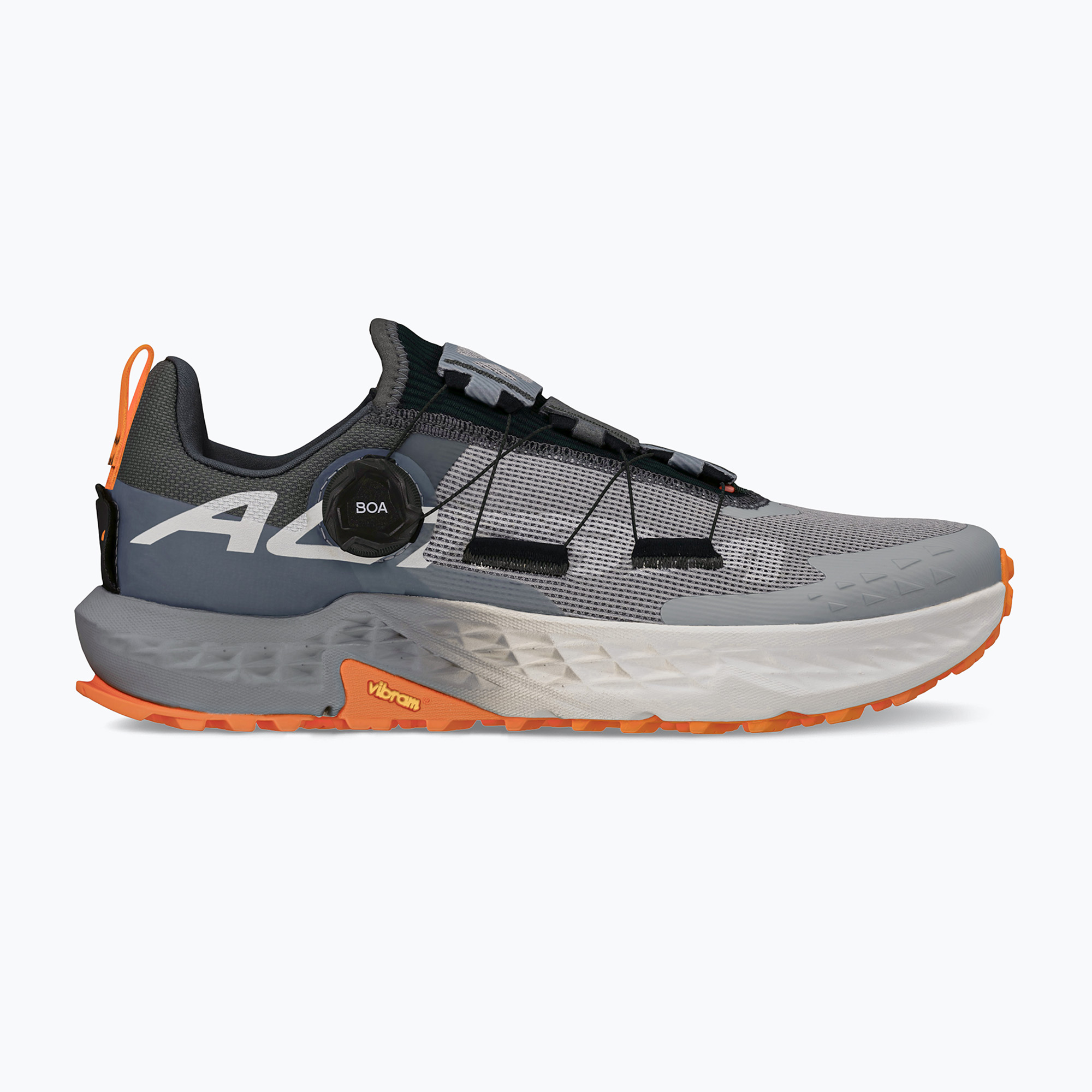 Scarpe da corsa Altra Timp 5 BOA da uomo grigio/arancio (45 EU) (Timp 5 BOA AL0A85Q92801)