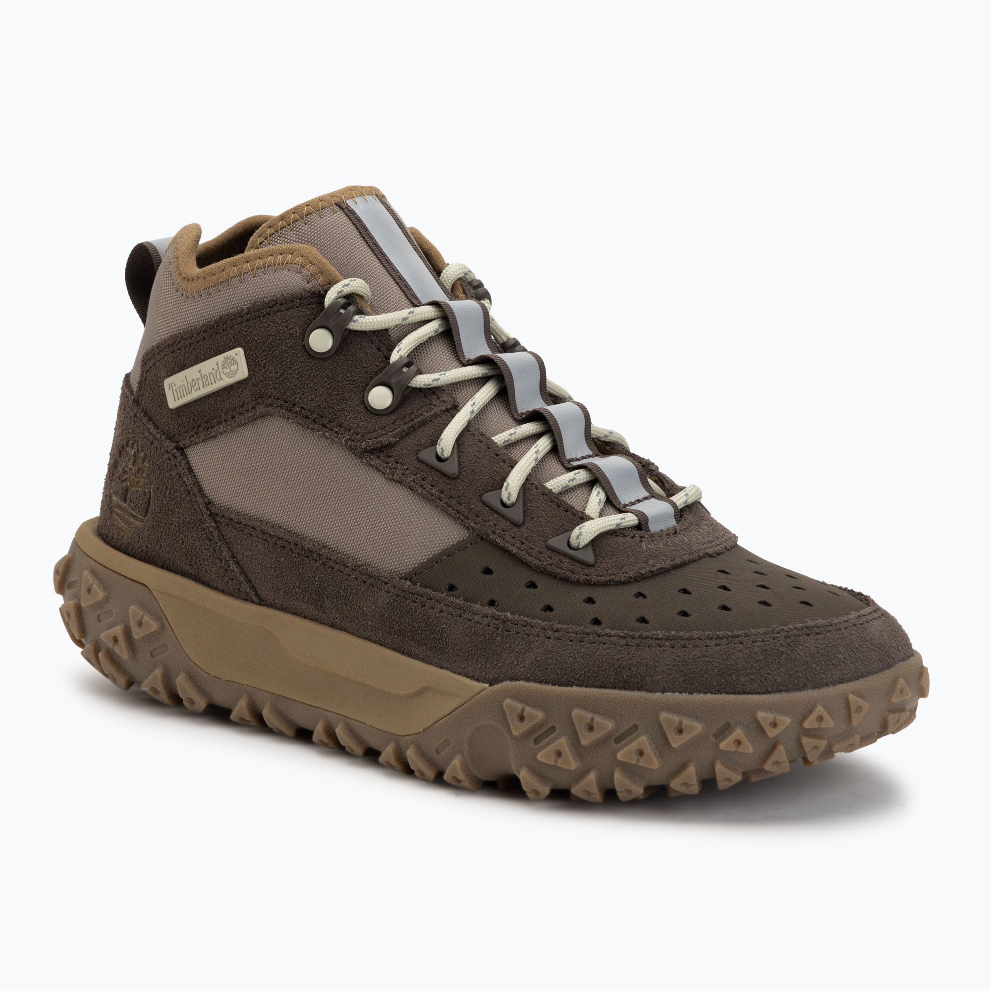 Мъжки обувки Timberland Greenstride Motion 6 Mid Lace Sneaker dark brown