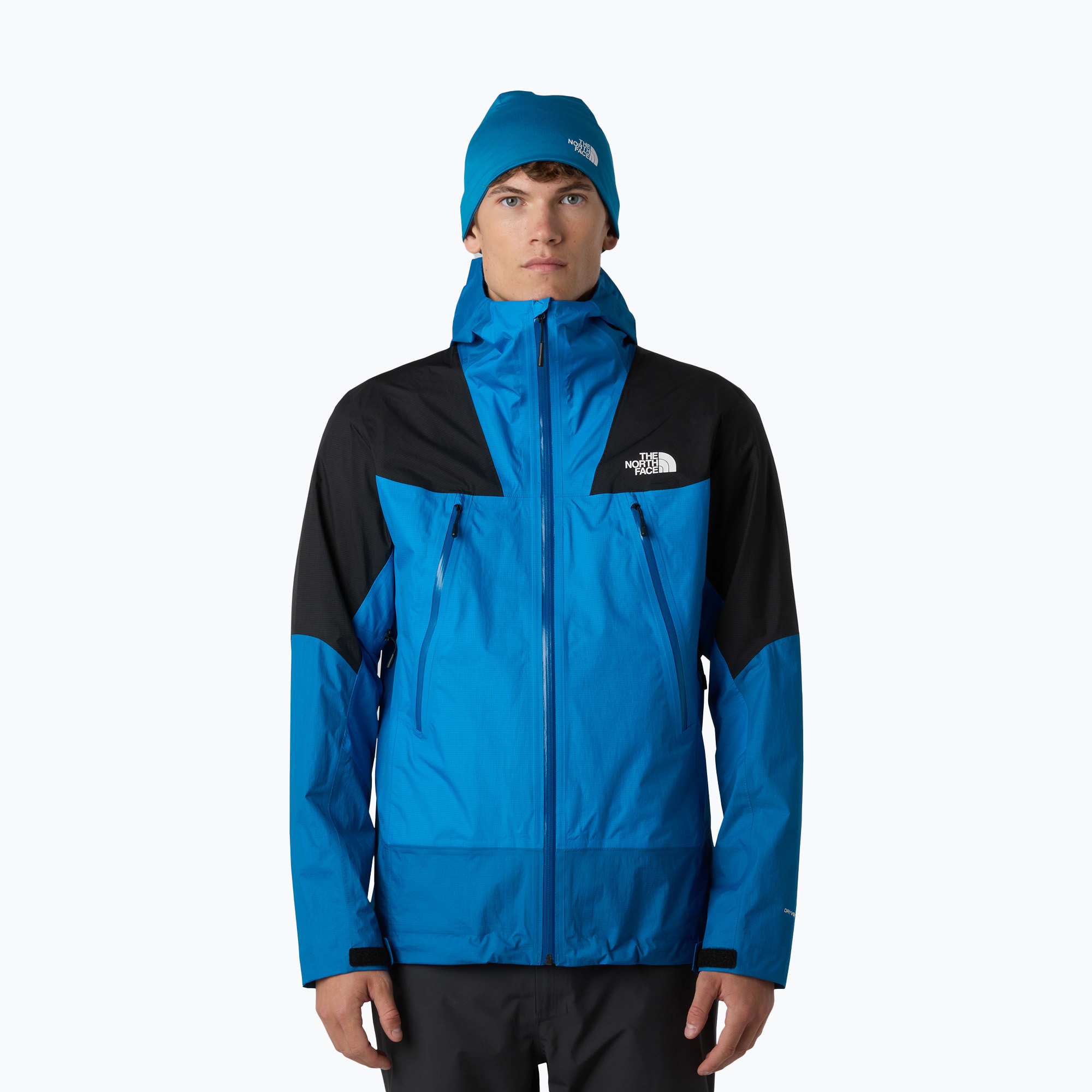 Kurtka przeciwdeszczowa męska The North Face Signal 2.5L Dryvent skyline blue/adriatic blue/tnf black 
