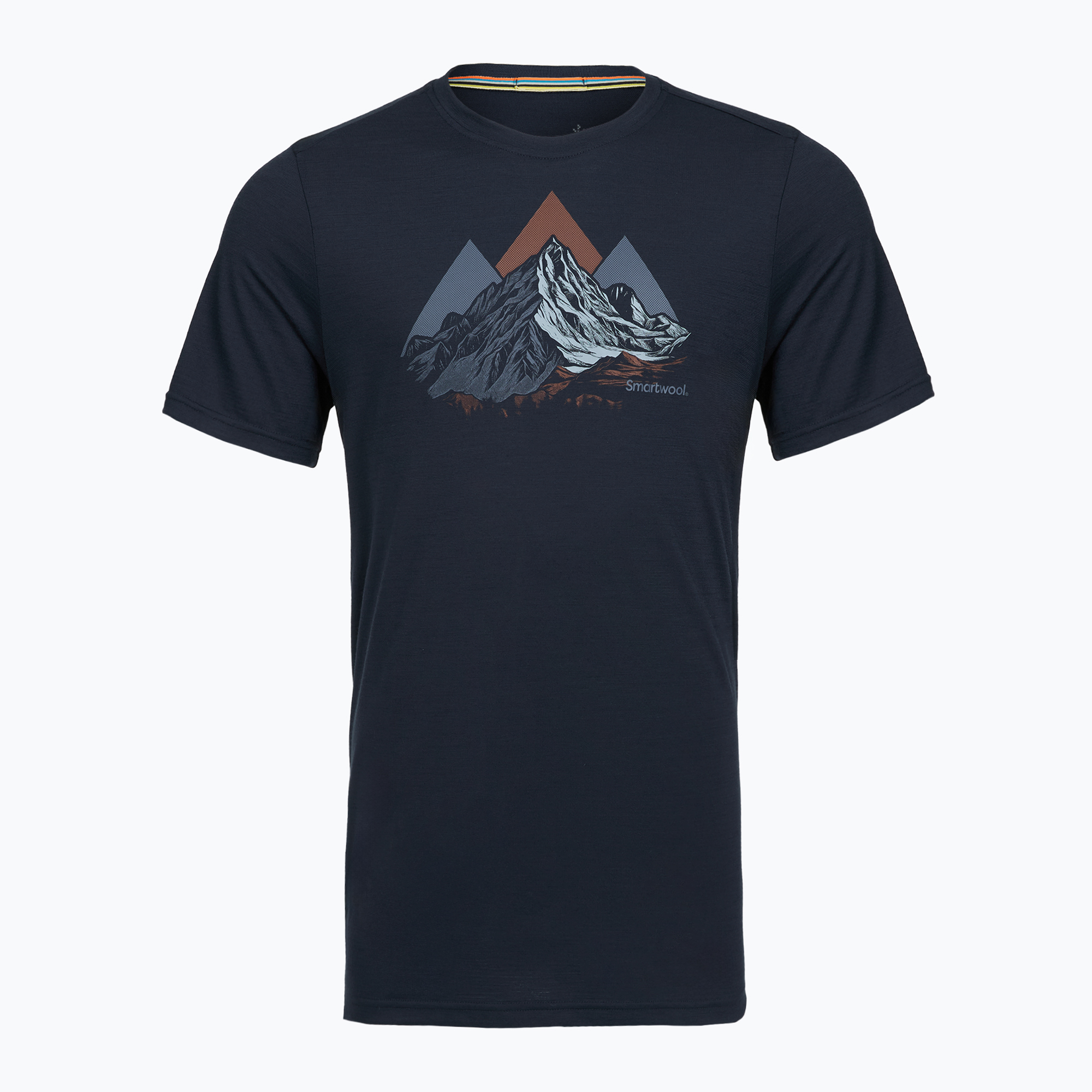 Мъжка тениска Smartwool Peak Bagger Active SS Graphic Tee navy