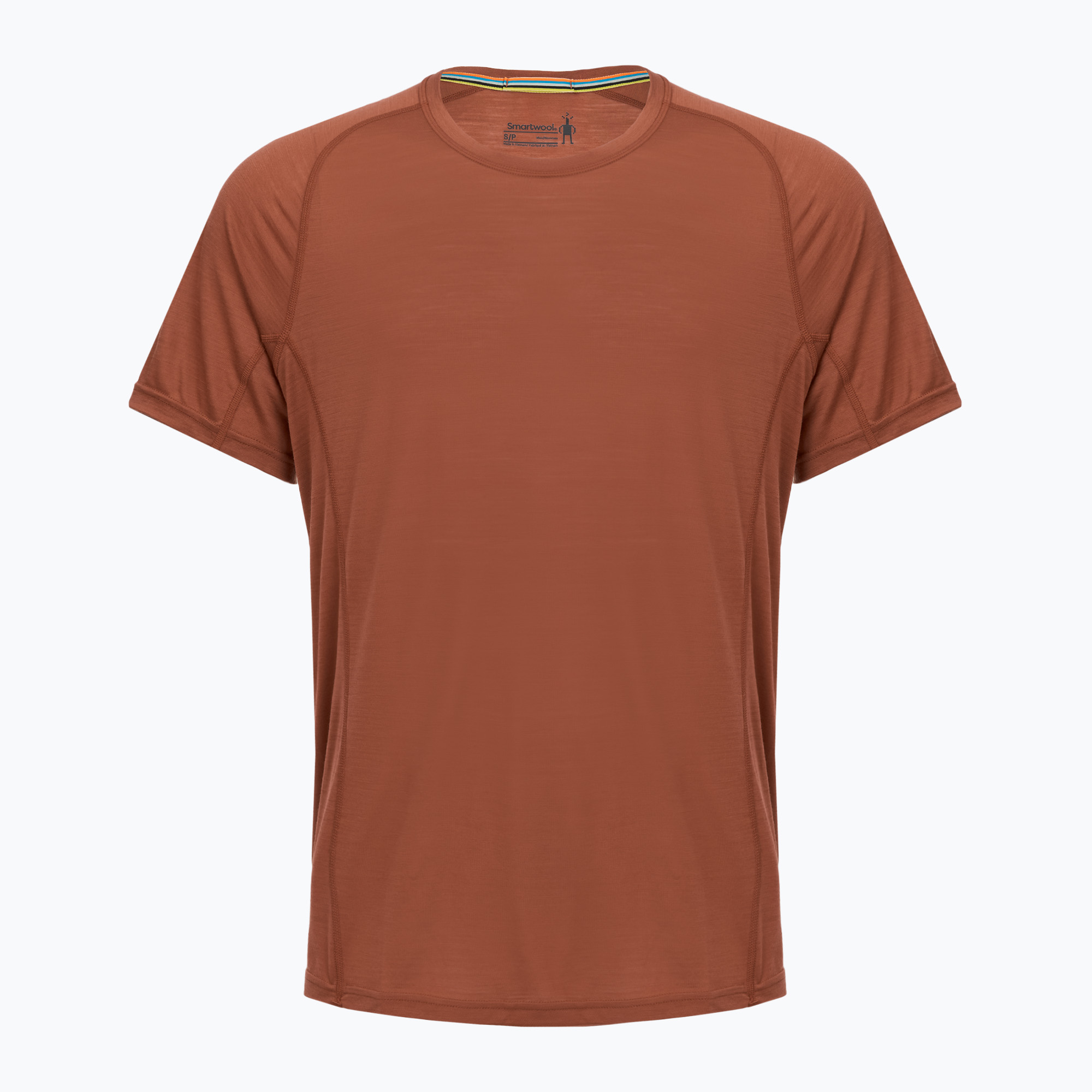Мъжка термоактивна тениска Smartwool Merino Sport 120 burnt sienna