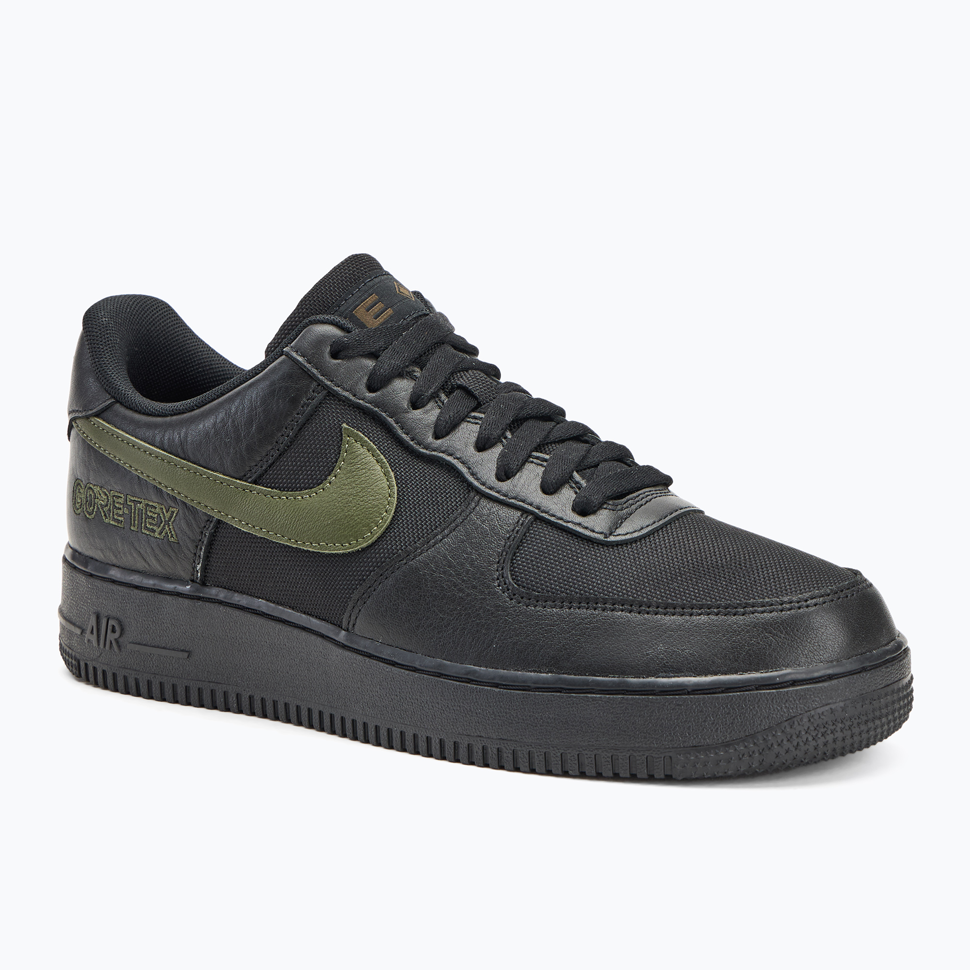 Buty męskie Nike Air Force 1 Low Gore-Tex black/cargo khaki 