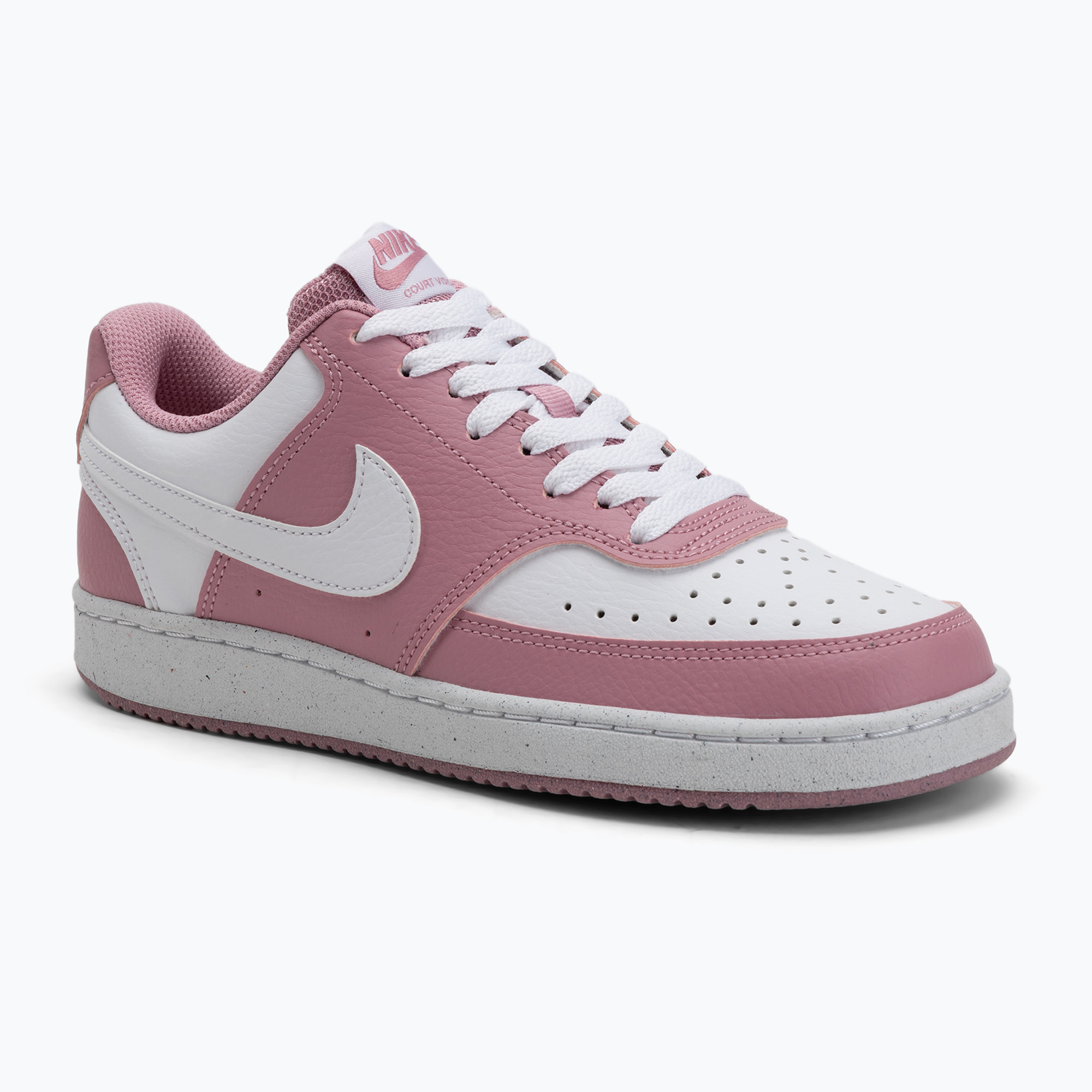 Buty damskie Nike Court Vision Low Next Nature elemental pink/white 