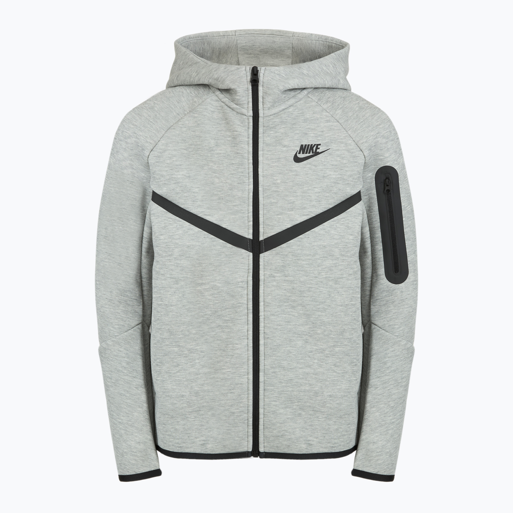 Bluza dziecięca Nike Sportswear Tech Fleece Full-Zip dark grey heather/black/black 