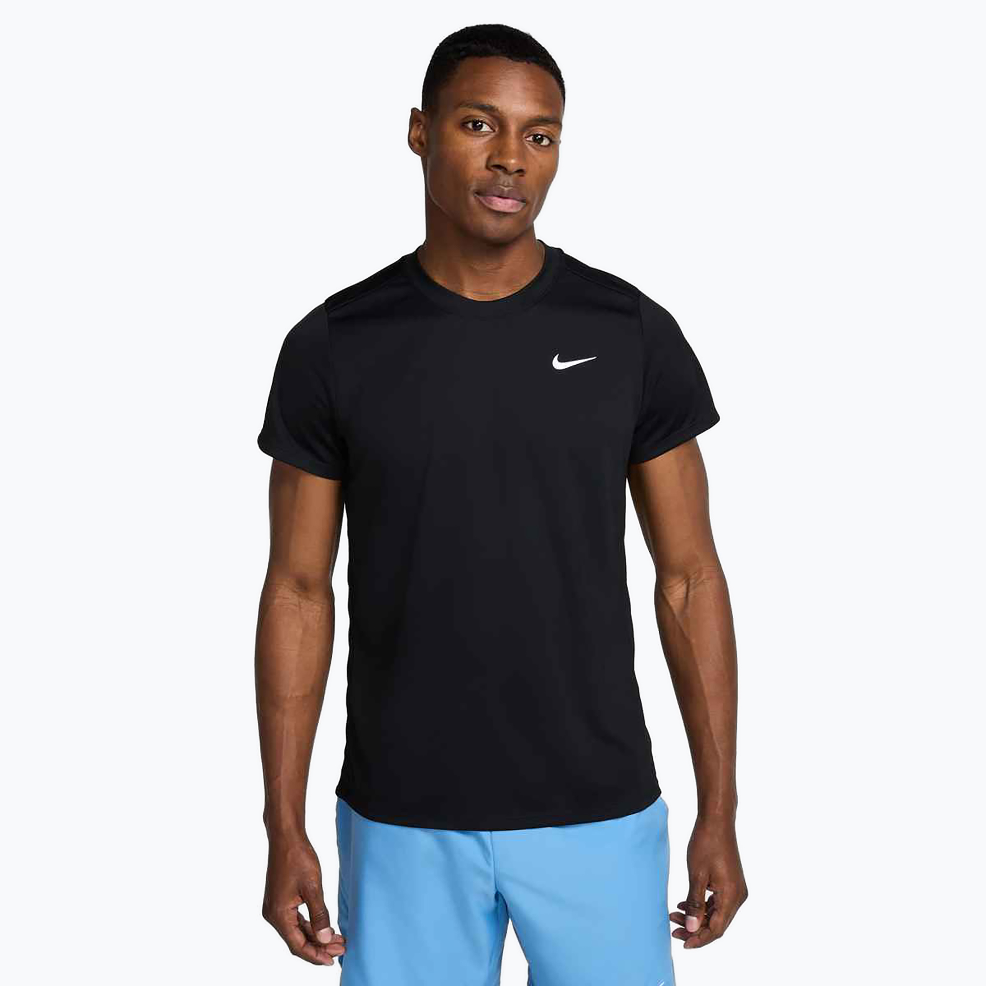 Koszulka tenisowa męska Nike Court Dri-Fit Victory black/white 