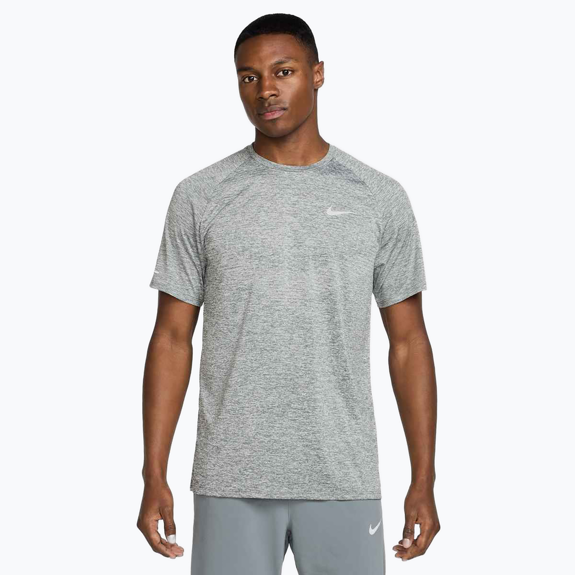 Koszulka do biegania męska Nike Stride ADV smoke grey/heather 