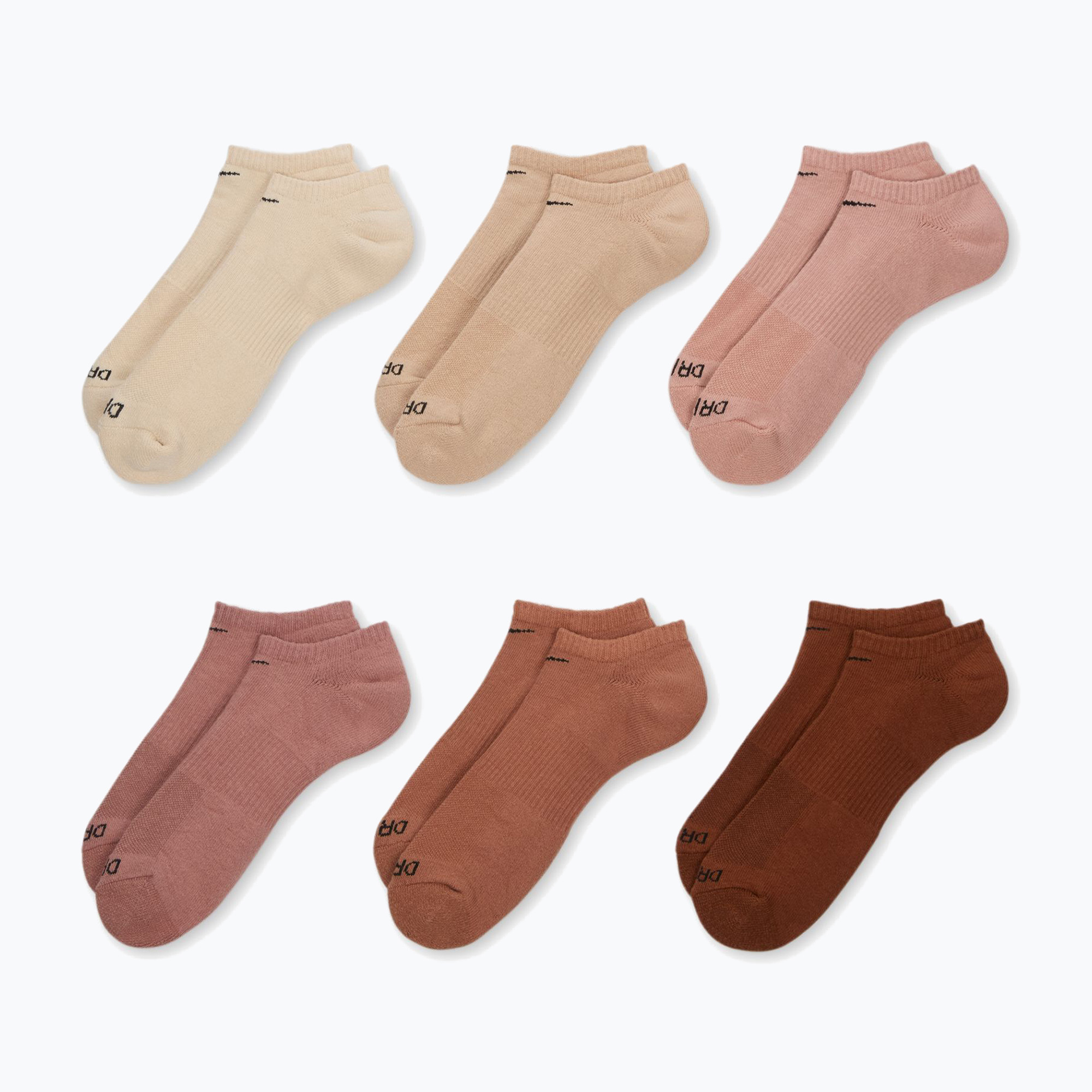 Șosete Nike Everyday Plus Cushioned No Show 6 perechi multi-color/904