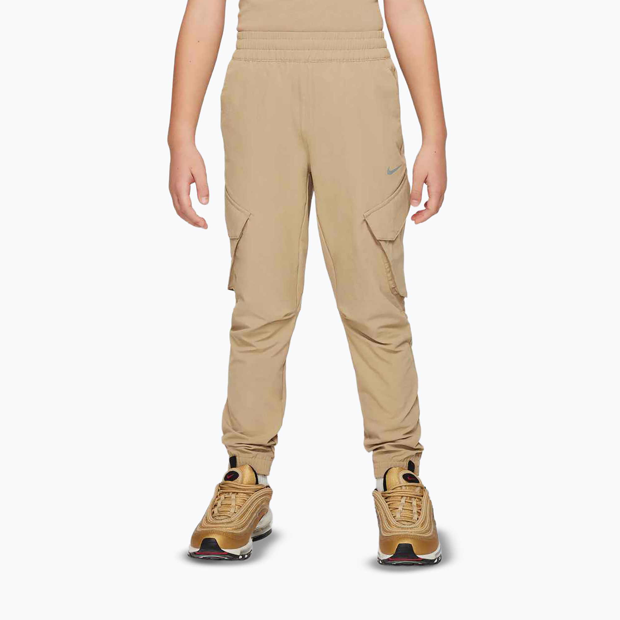Spodnie dziecięce Nike Sportswear City Utility parachute beige/black 