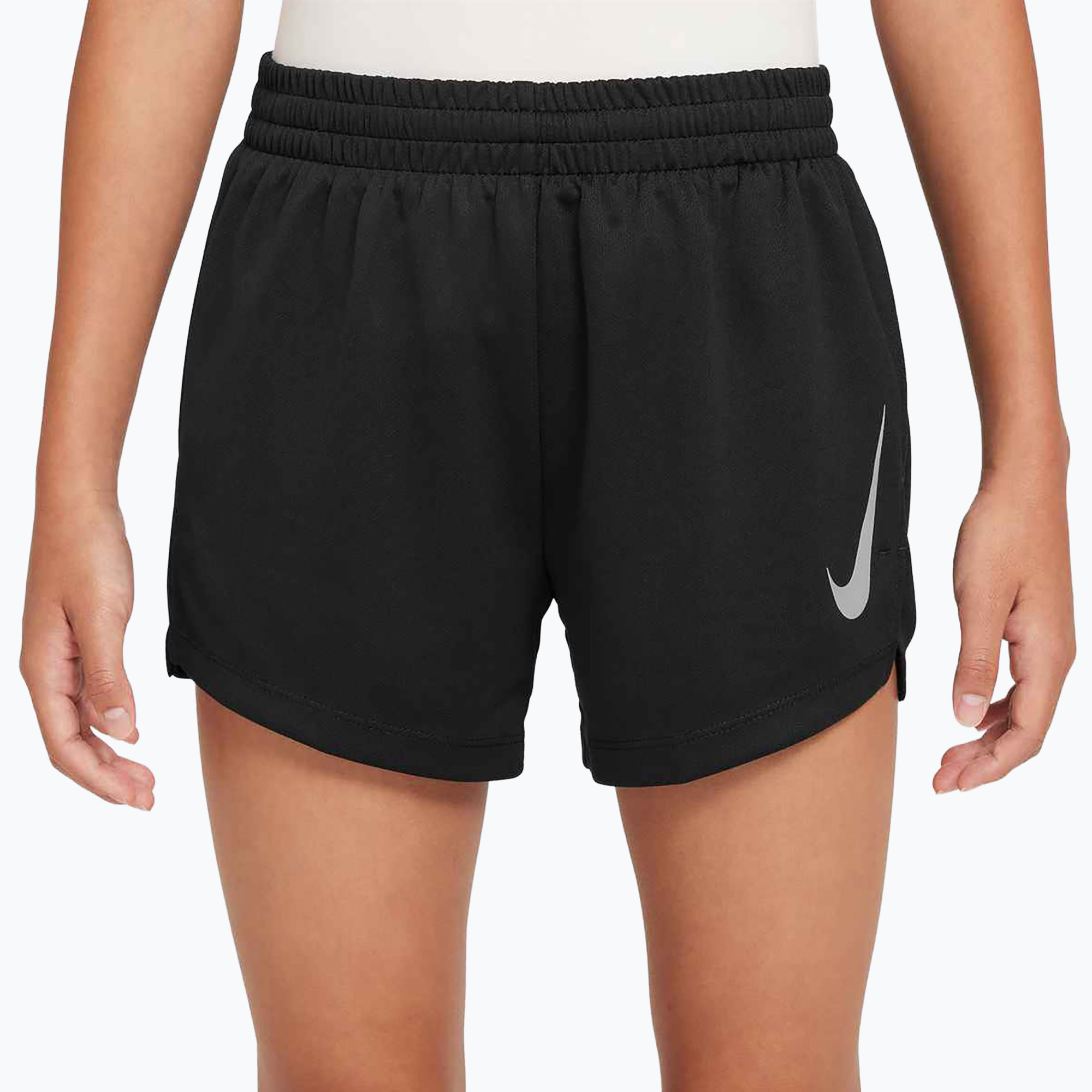Pantaloncini da allenamento Nike Multi Dri-FIT da bambino nero/nero (XS) (Multi Dri-FIT HJ3787)
