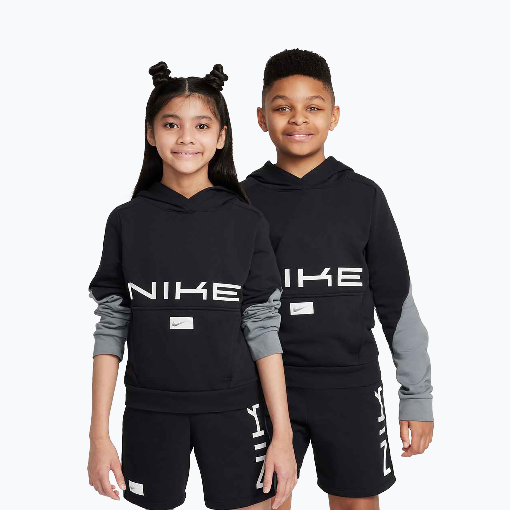 Bluza dziecięca Nike Multi Dri-FIT black/smoke grey/white 