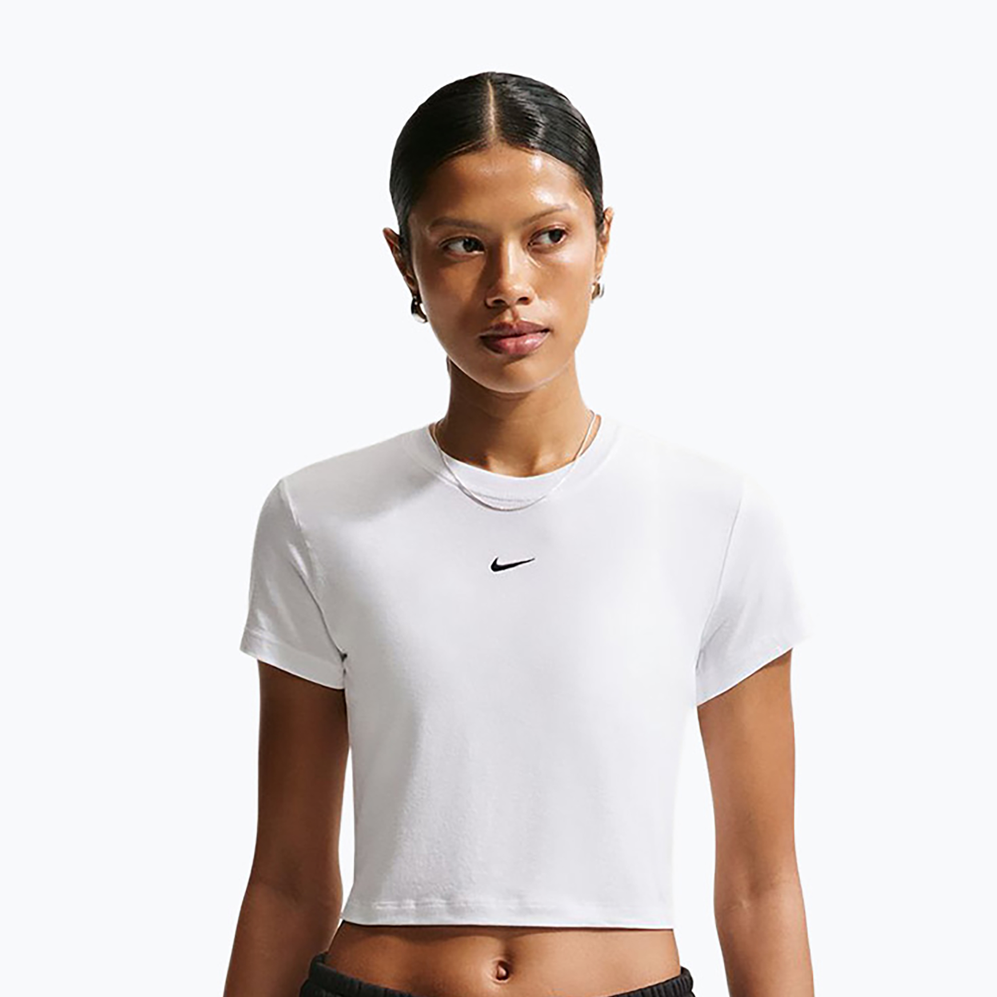Dámske tričko Nike Sportswear Chill Knit white/black