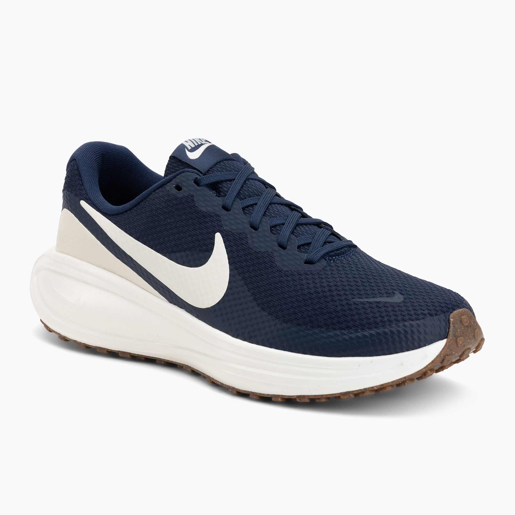 Pánske bežecké topánky Nike Revolution 8 midnight navy/gum med brown/sail (Revolution 8 HJ9198-402)