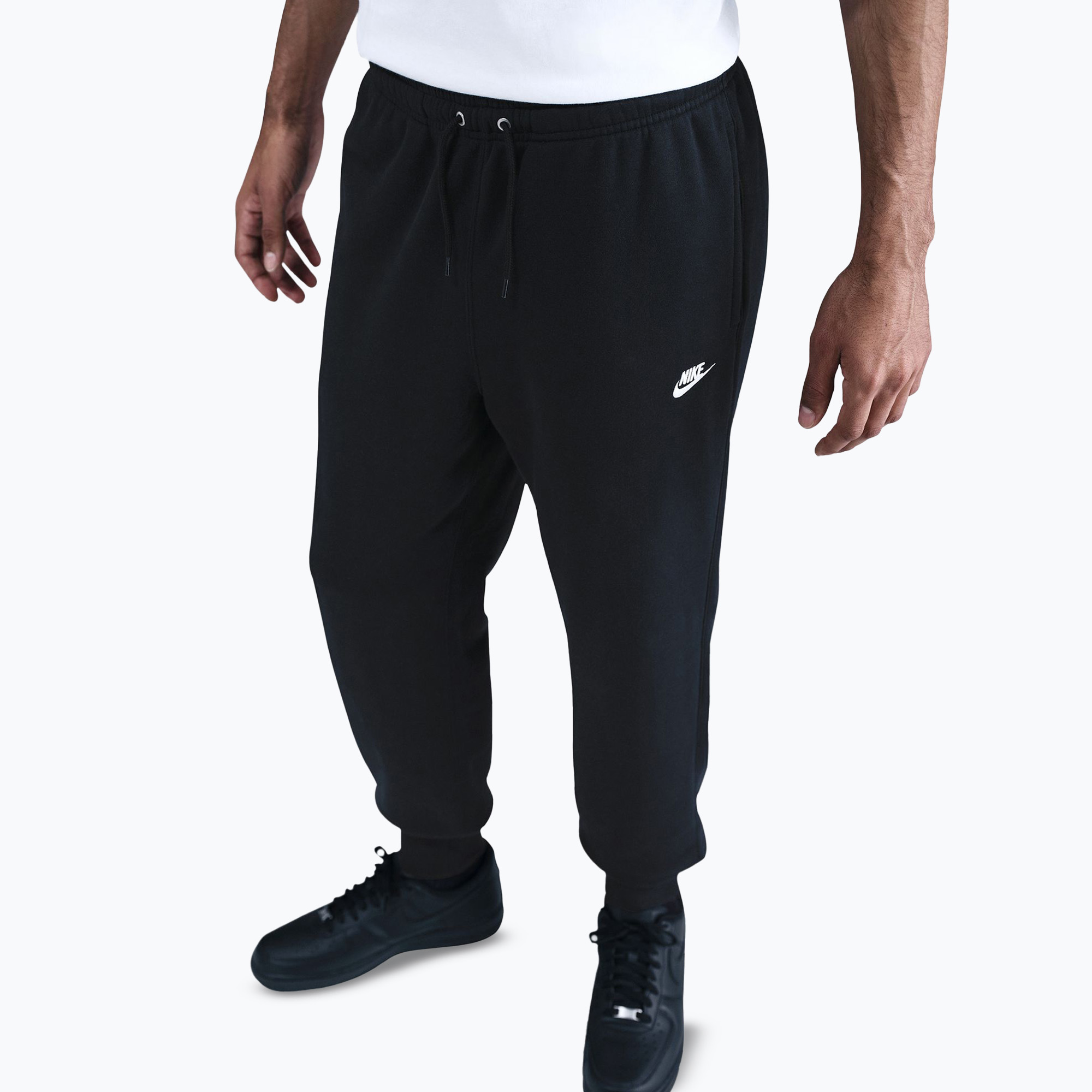 Spodnie męskie Nike Club Jogger black/black/white 