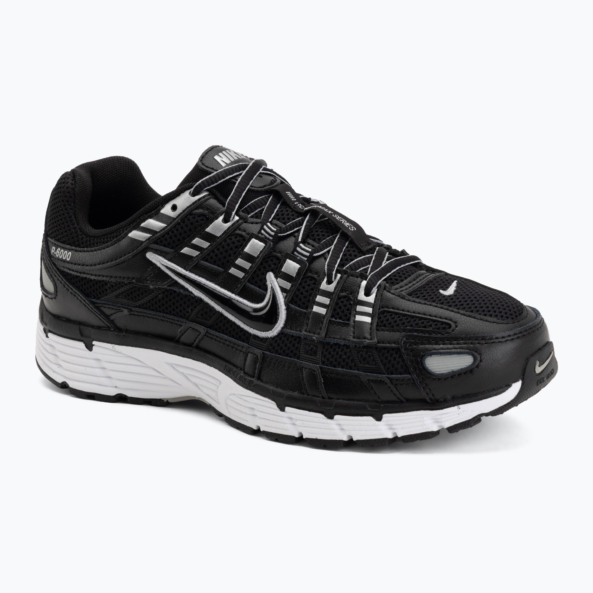 Buty męskie Nike P-6000 black/white/metallic silver/black | WYSYŁKA W 24H | 30 DNI NA ZWROT