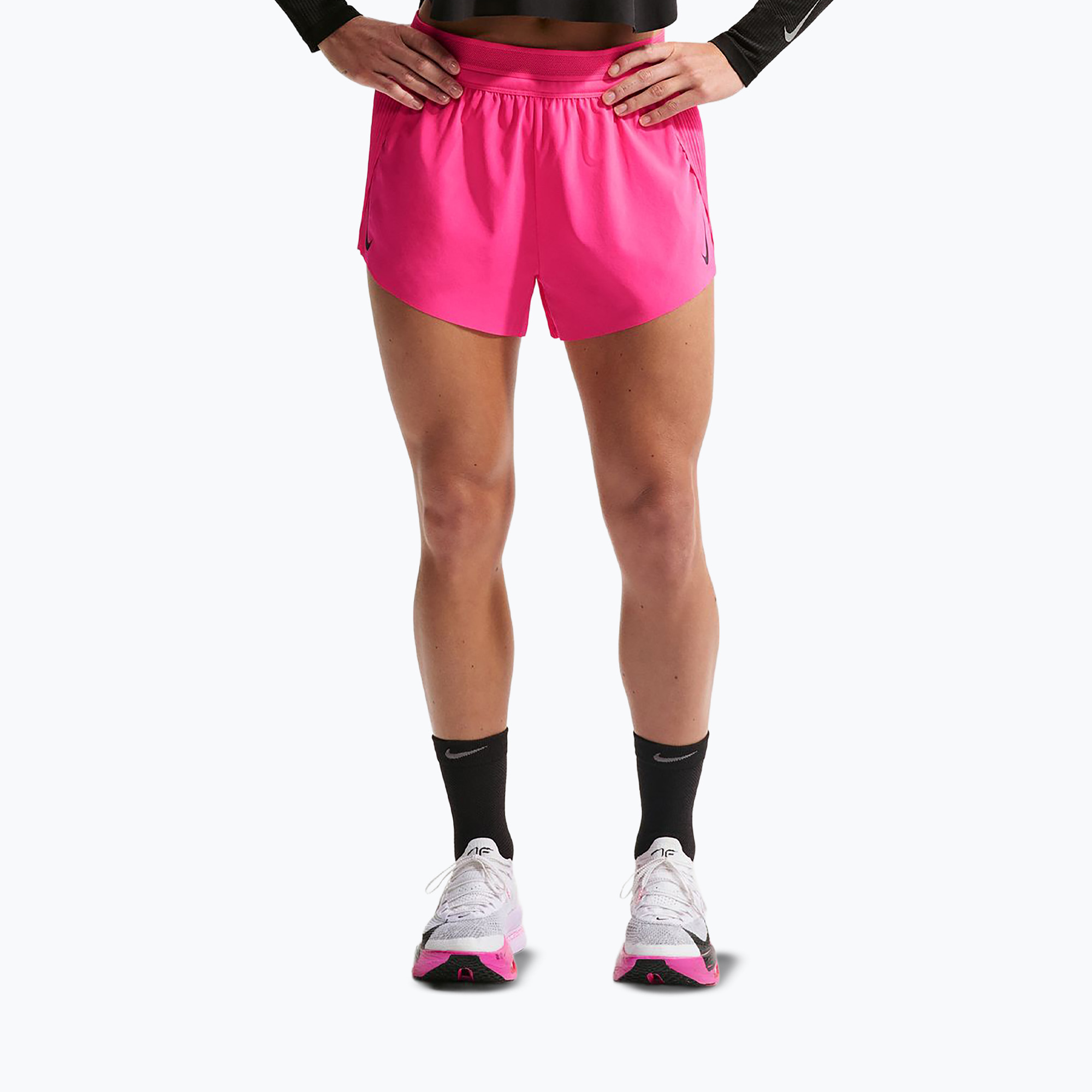 Spodenki do biegania damskie Nike AeroSwift Dri-Fit ADV Mid-Rise 3
