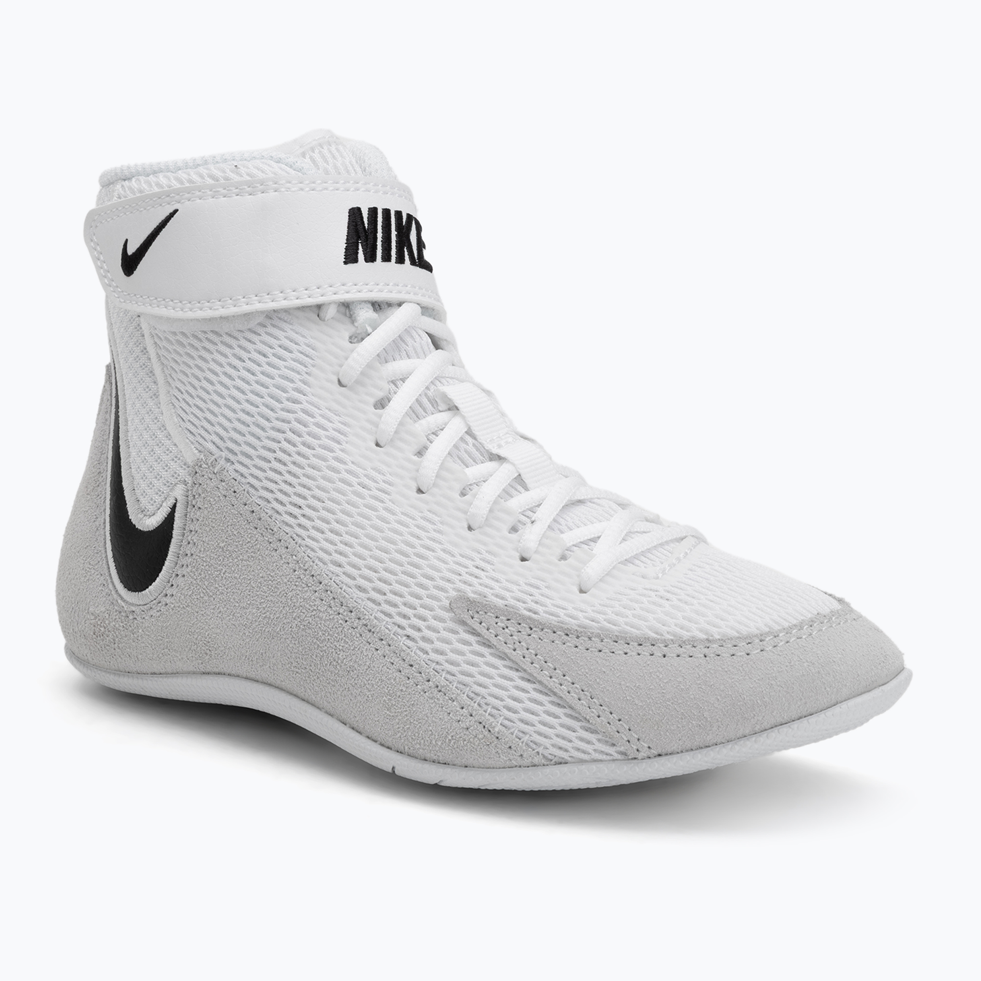 Buty zapaśnicze dziecięce Nike Speedsweep VIII GS white/black/white/photon dust 