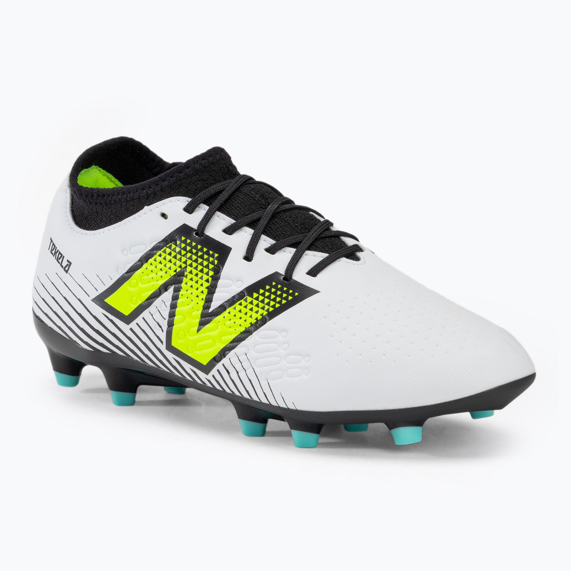 Buty piłkarskie męskie New Balance Tekela Magique V4+ FG white 