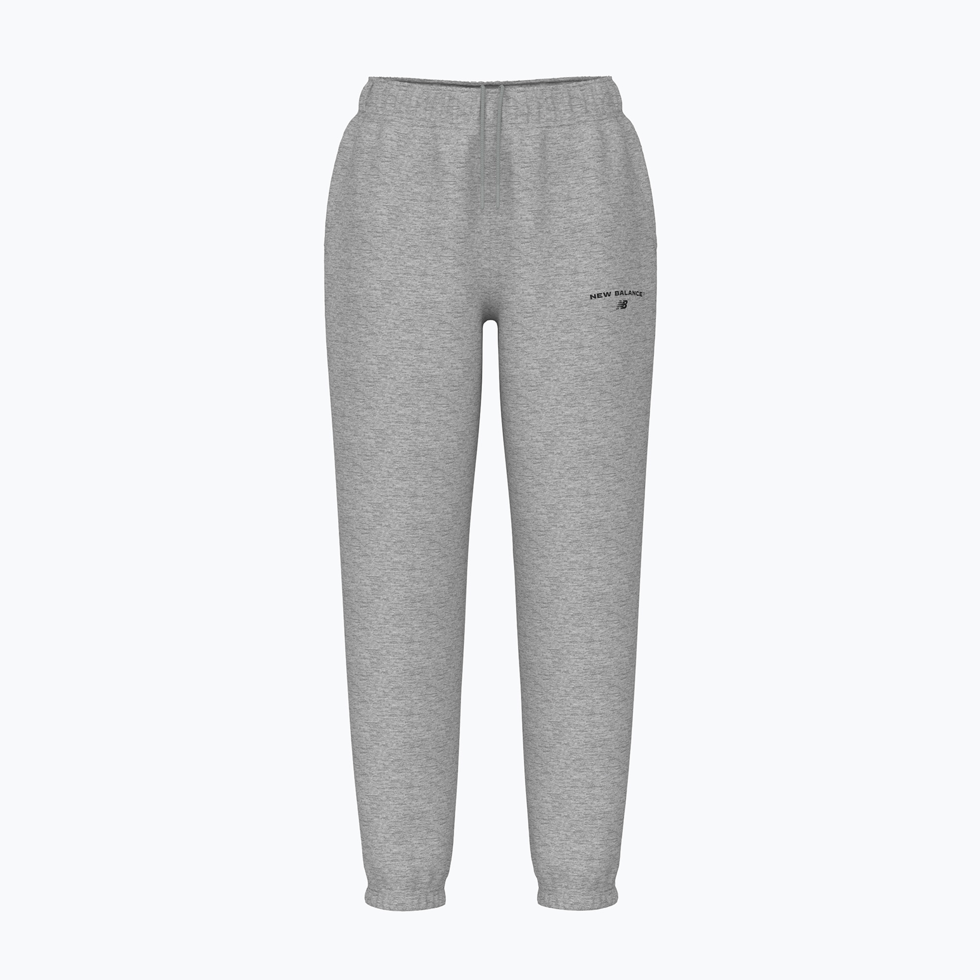 Spodnie damskie New Balance Reimagined Fleece Jogger ashheath 