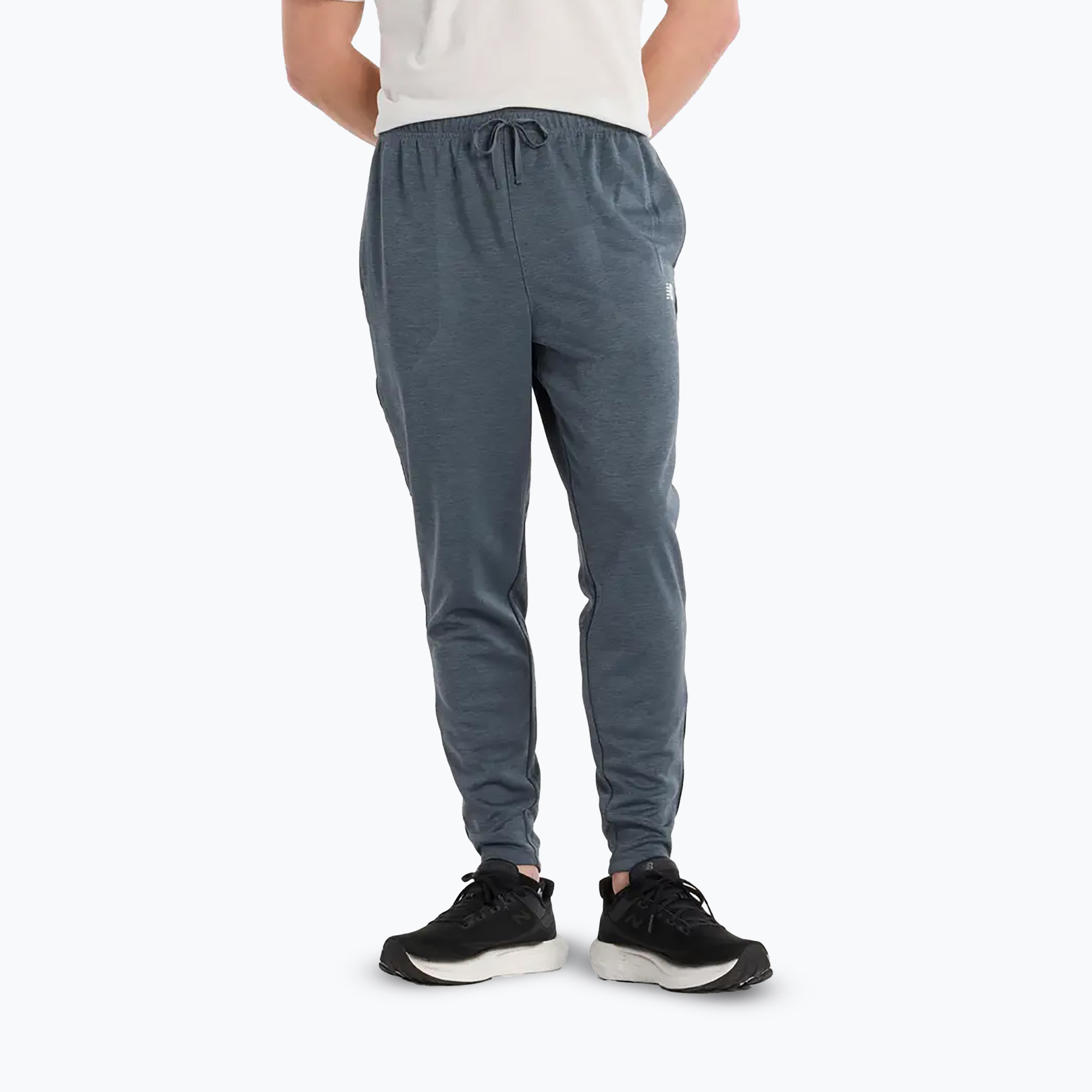 Spodnie do biegania męskie New Balance Sport Knit graphite 