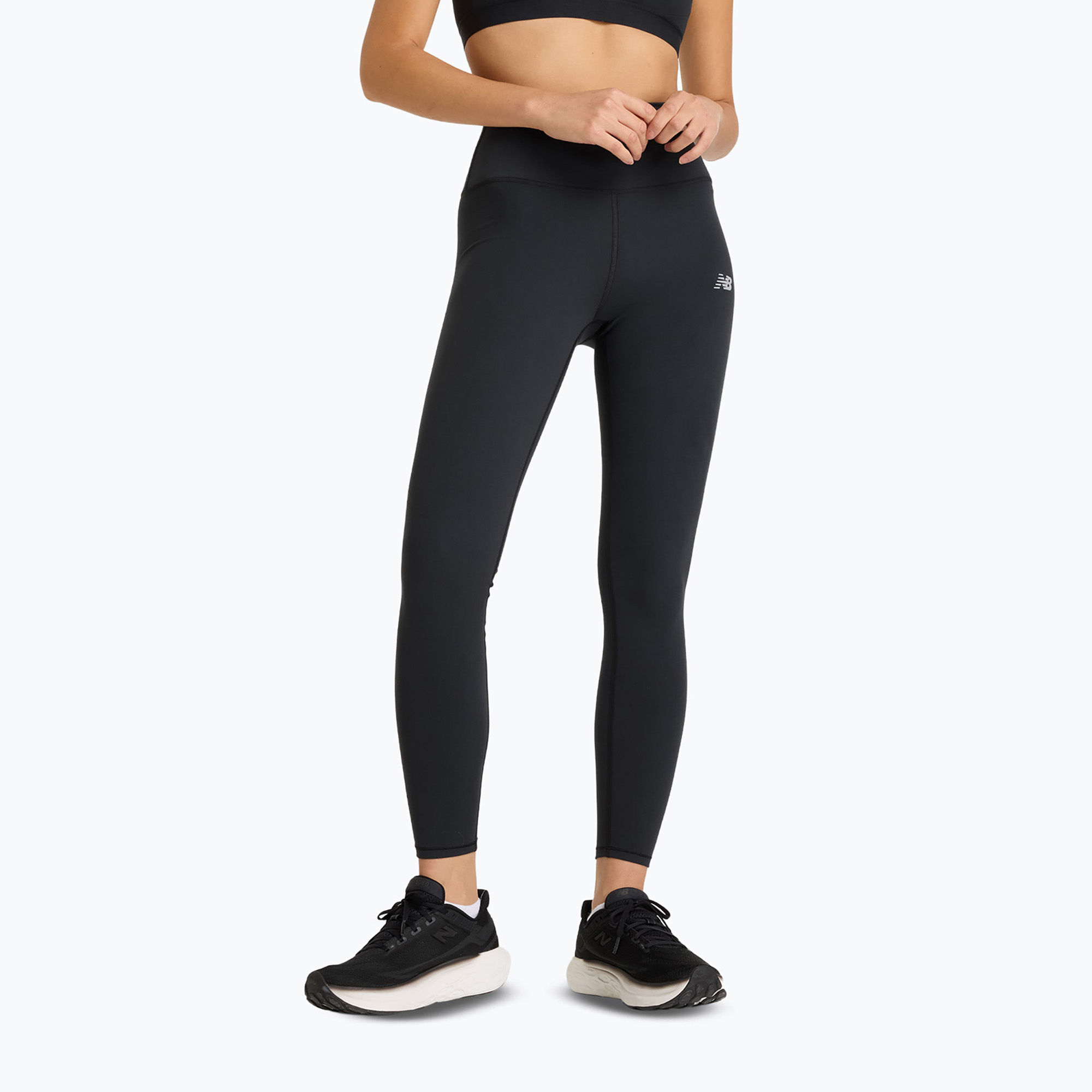 Legginsy do biegania damskie New Balance Harmony High Rise black | WYSYŁKA W 24H | 30 DNI NA ZWROT