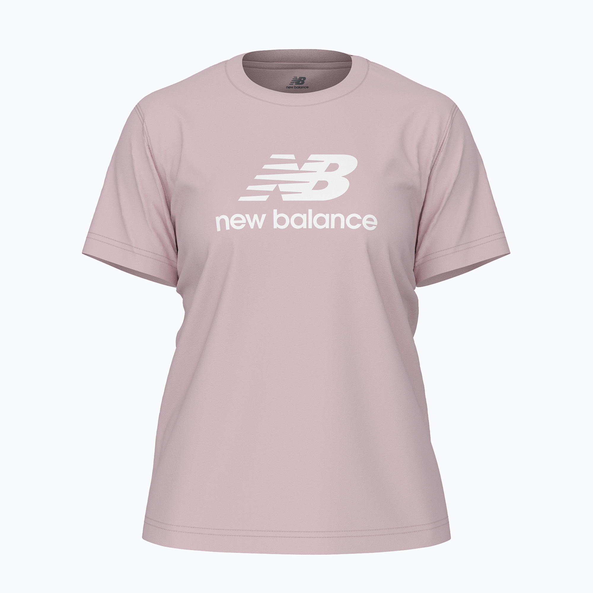 Дамска тениска New Balance Jersey Stacked Logo rosesugar