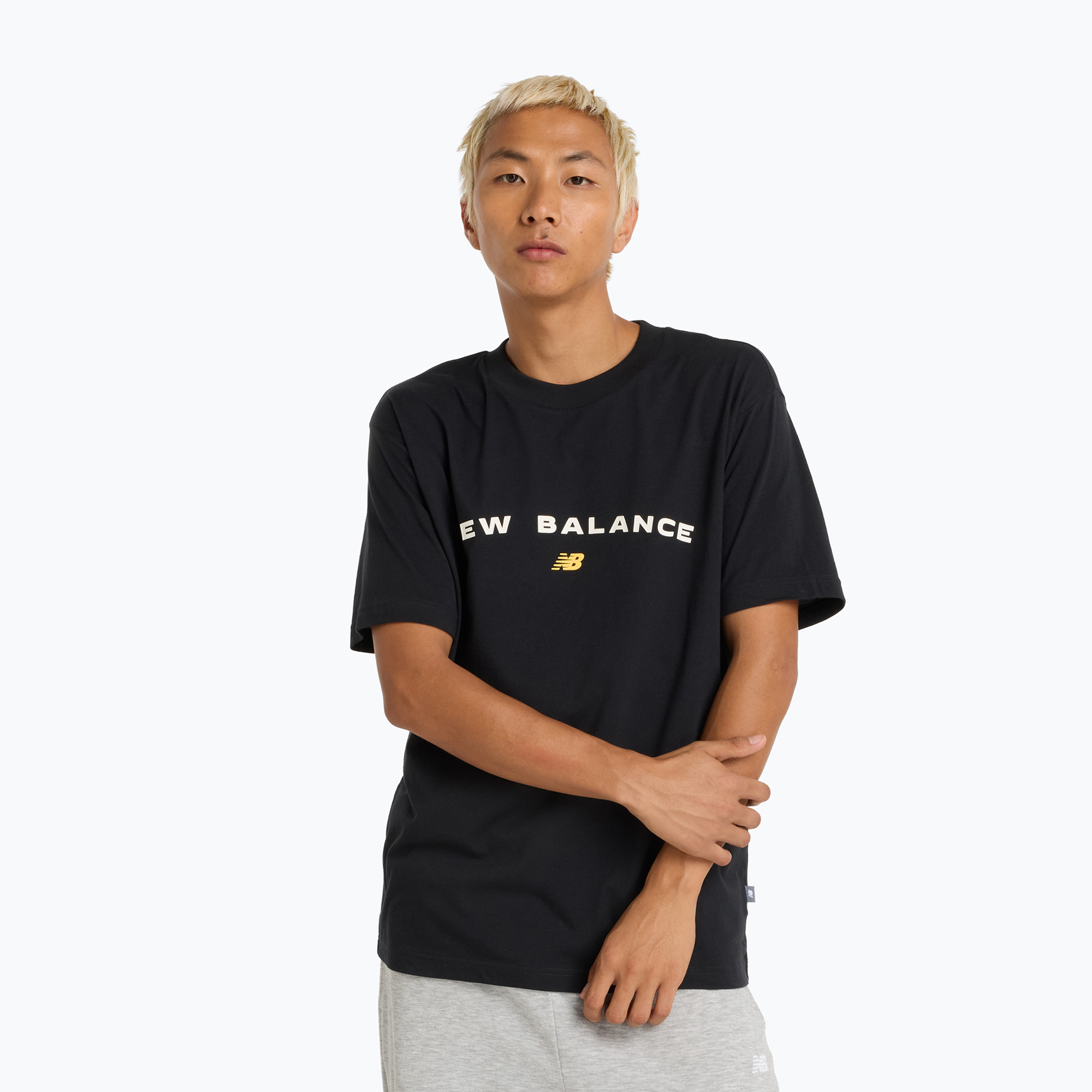 New Balance мъжка тениска Reimagined Graphic black