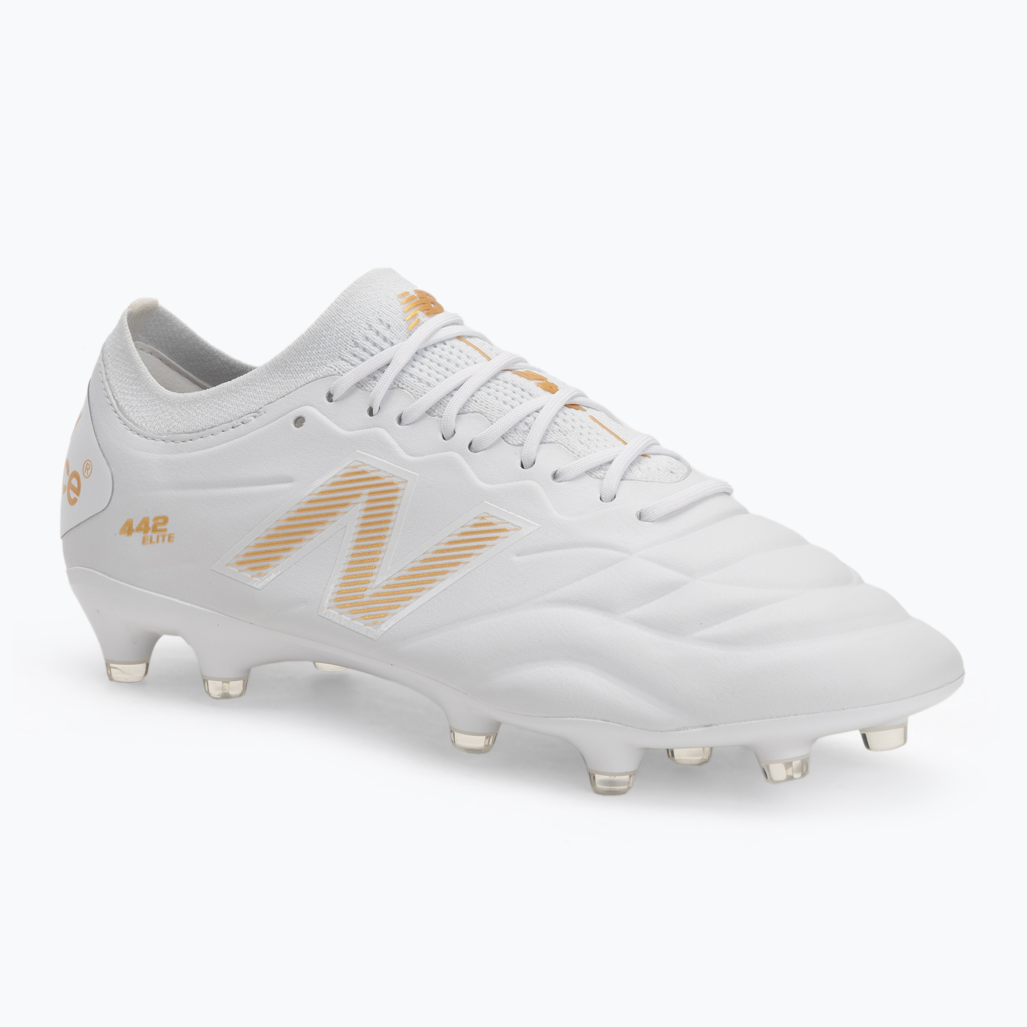 Buty piłkarskie męskie New Balance 442 Elite FG V2 white 