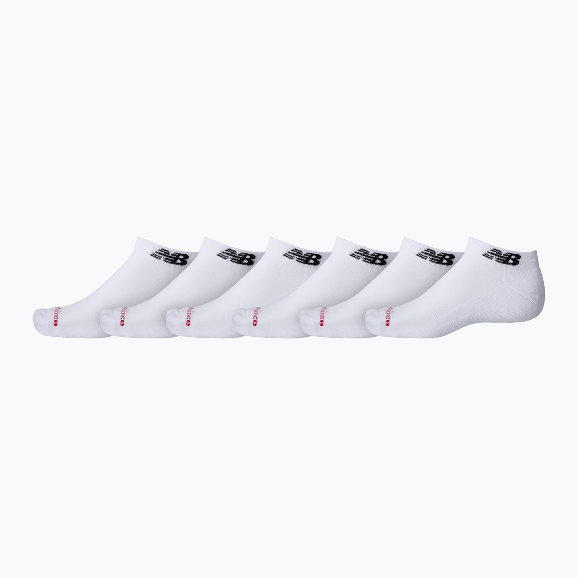 Чорапи New Balance Everyday Low Cut 6 pairs white
