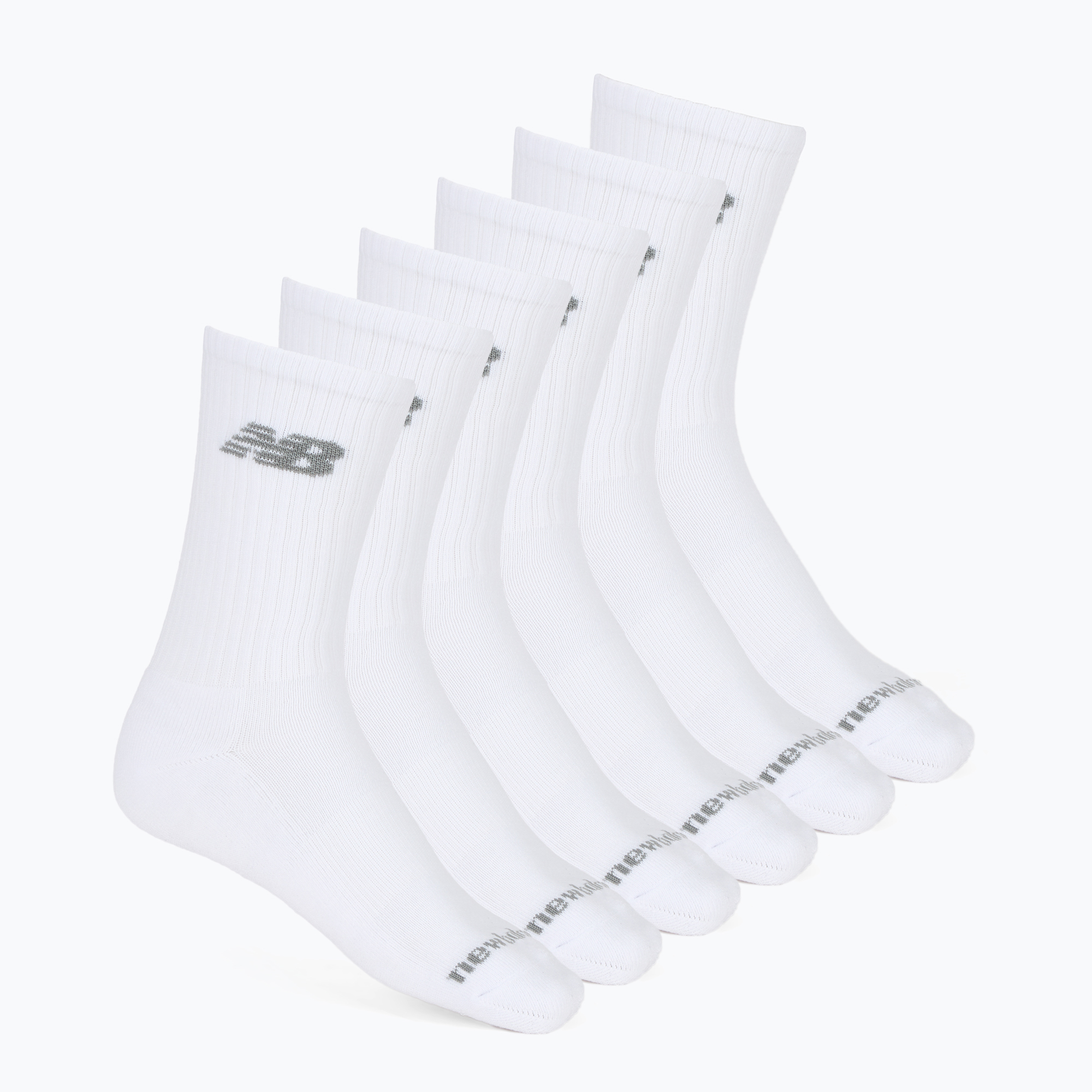 Socks New Balance Performance Basic Crew 6 Pack garter snake (S)