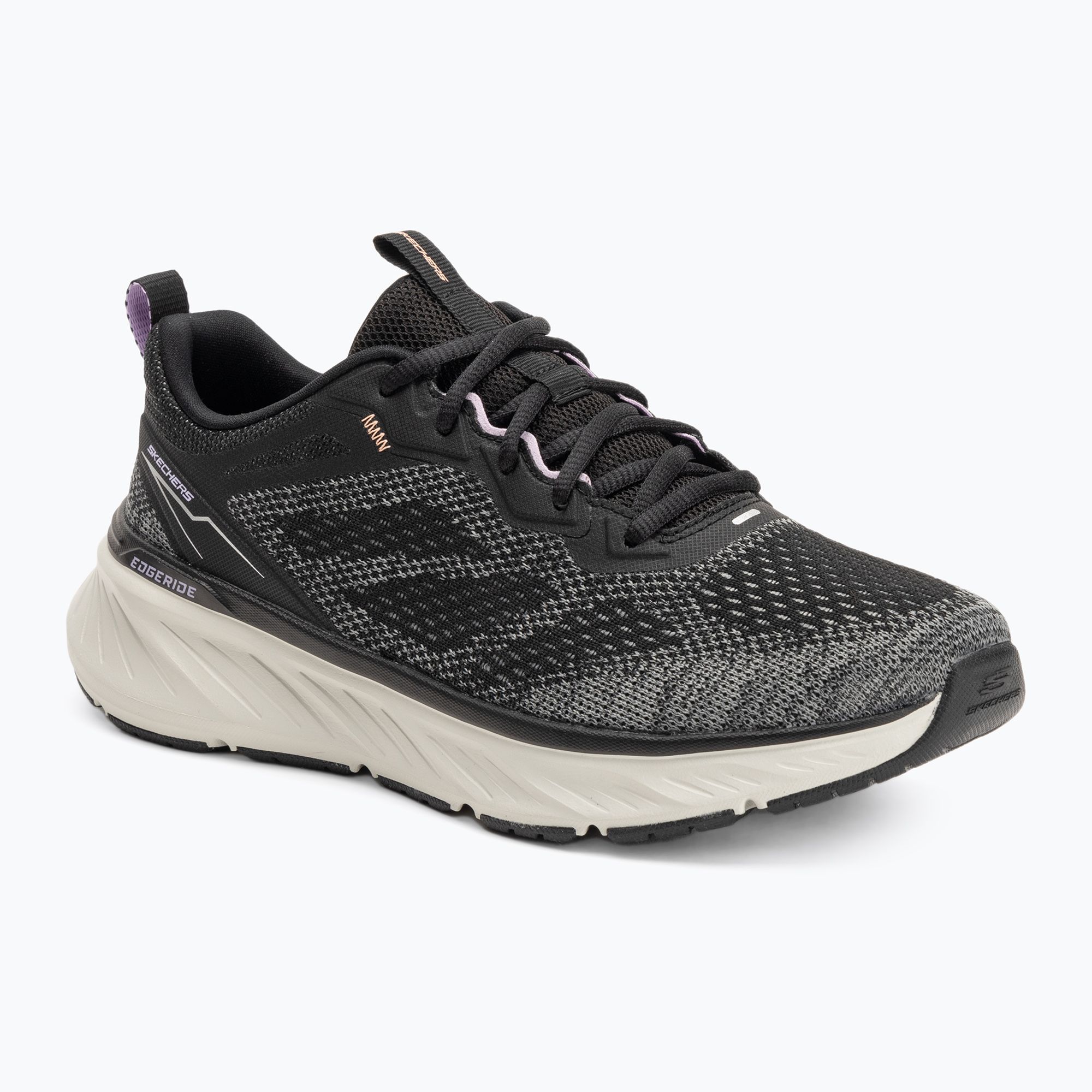 Buty damskie SKECHERS Edgeride Power Flow black/lavender 