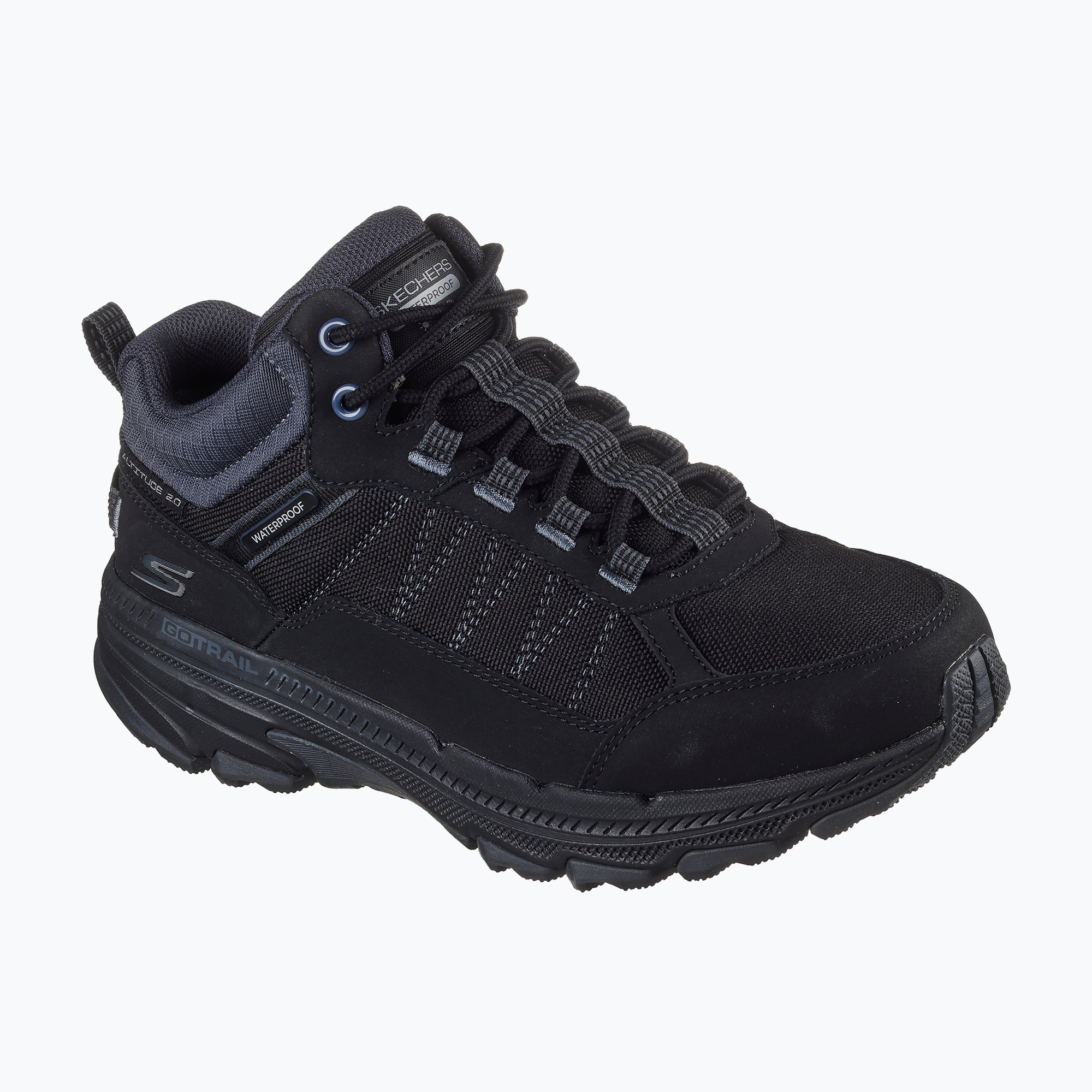 Buty trekkingowe damskie SKECHERS Go Run Trail Altitude 2.0 Cold Creek black/charcoal 