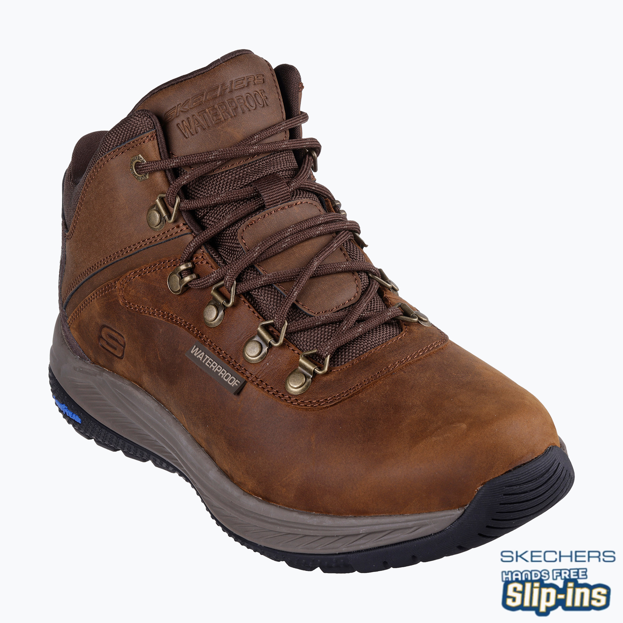 Buty męskie SKECHERS Meroe Pikeman brown | WYSYŁKA W 24H | 30 DNI NA ZWROT