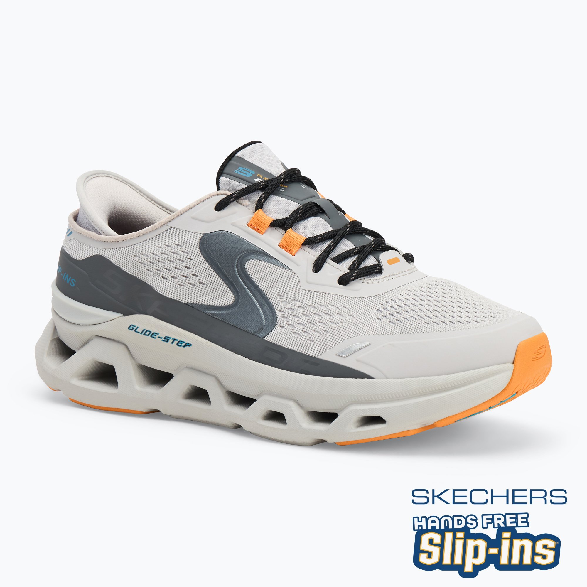 Мъжки обувки SKECHERS Glide Step Altus grey/orange