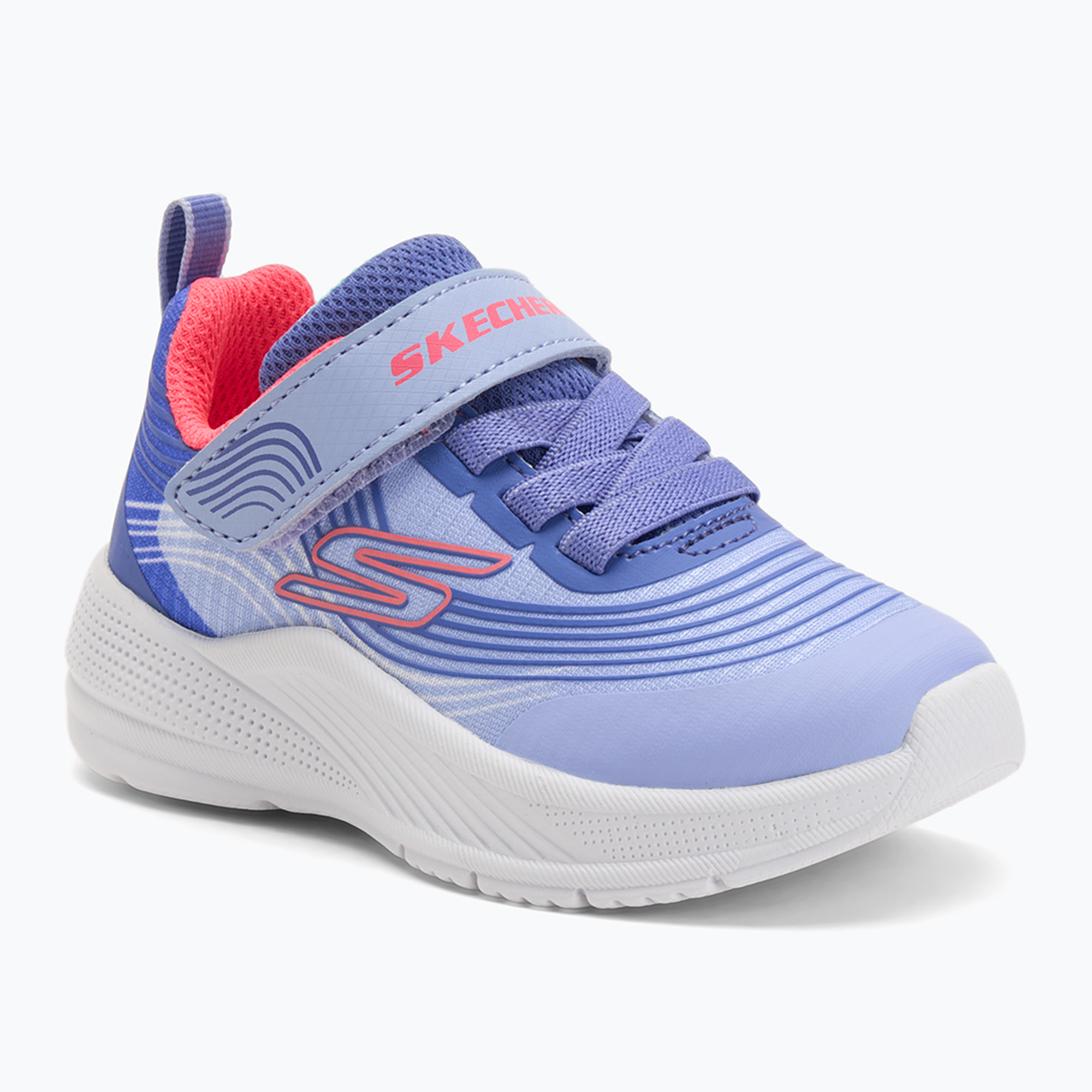 Buty dziecięce SKECHERS Microspec Advance lavender/pink 