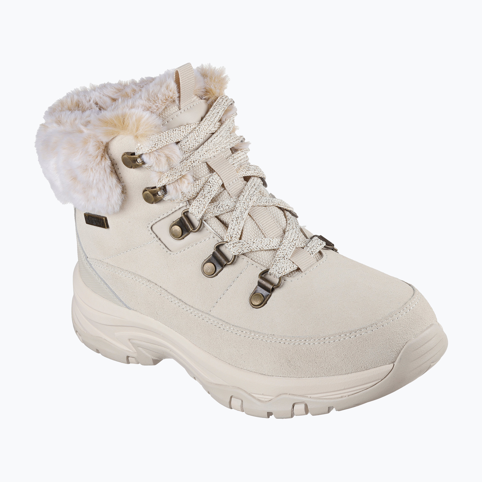 Buty damskie SKECHERS Trego Snow Worries natural 