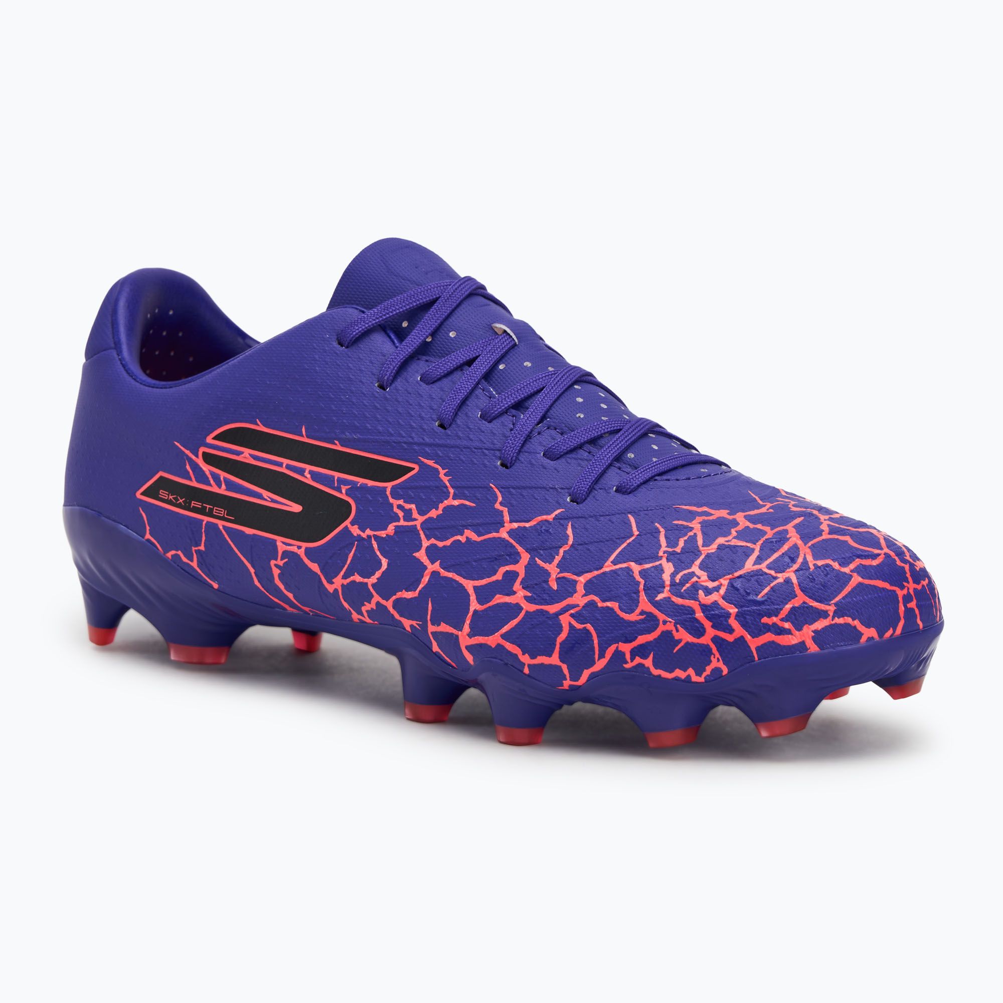 Buty piłkarskie męskie Skechers SKX Academy Gold 1.5 FG purple 