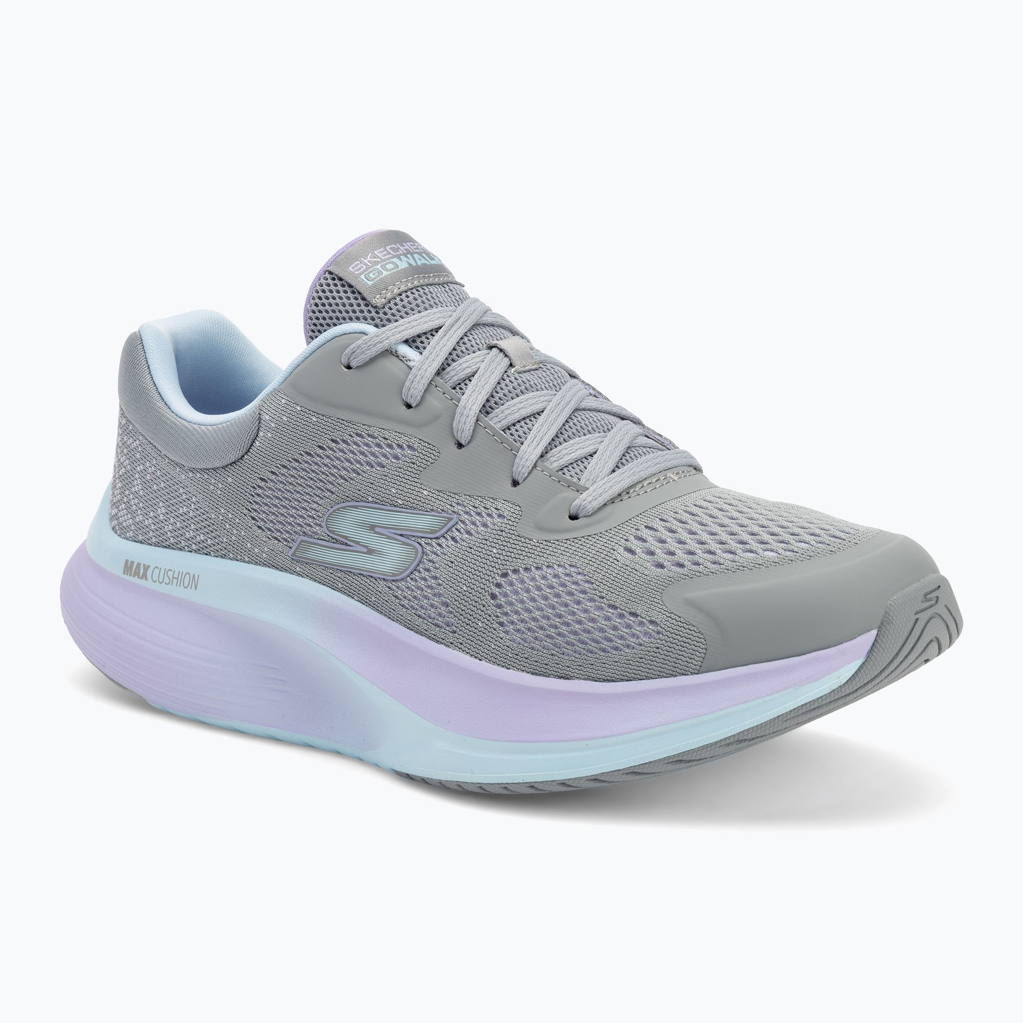 Buty damskie SKECHERS Go Walk Max Walker Vea gray/aqua 