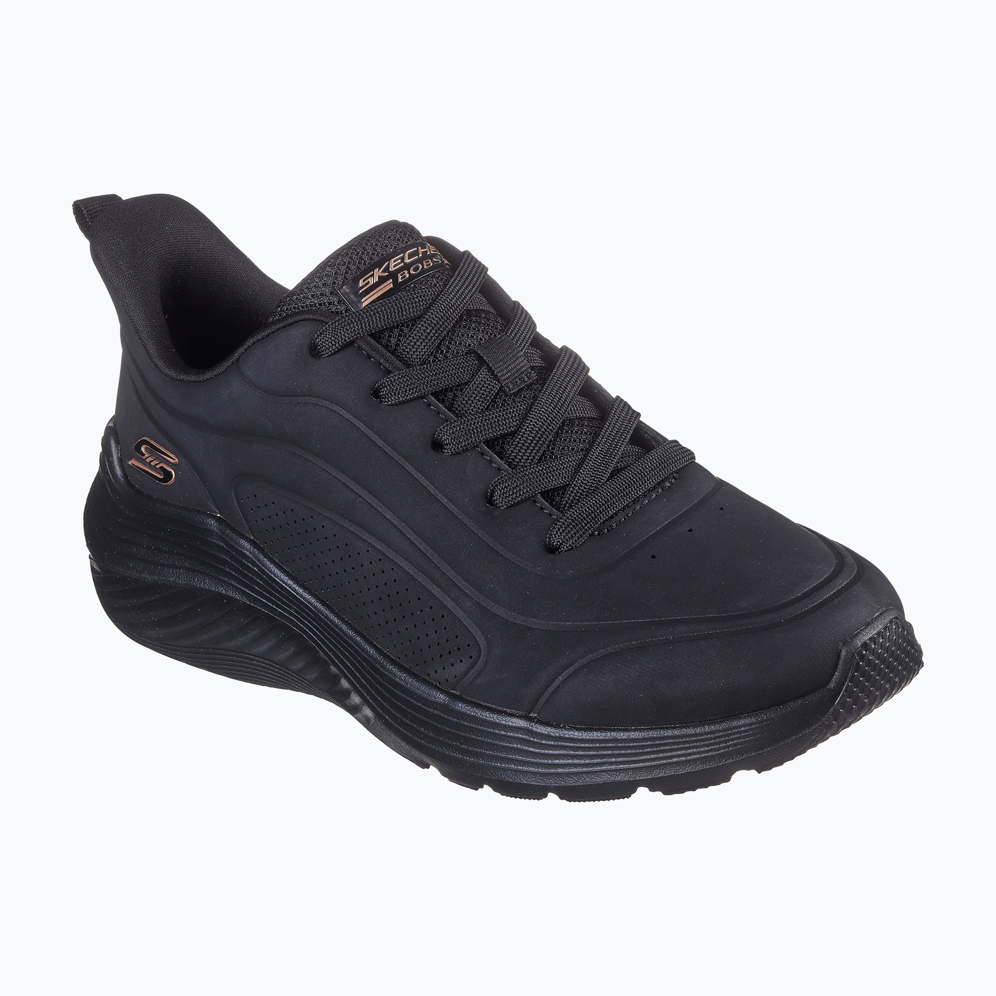 Buty damskie Skechers Bobs Squad Waves Just Wading black 