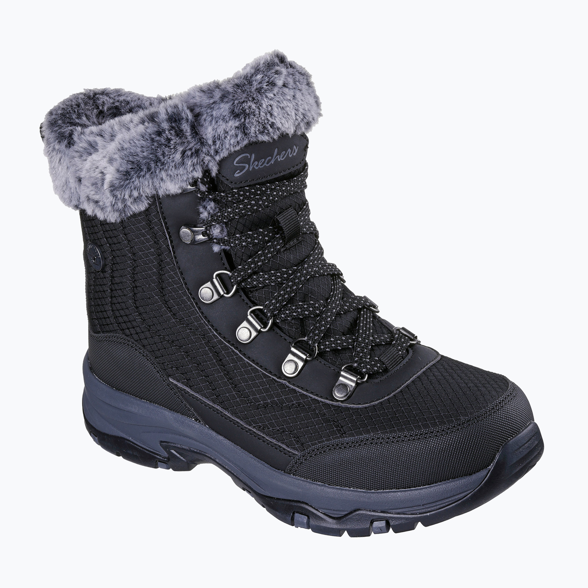 Buty damskie SKECHERS Trego Stormie black 