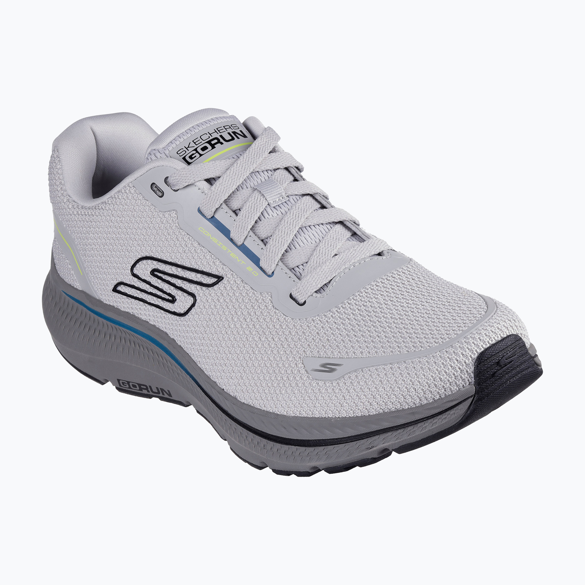 Buty do biegania męskie SKECHERS Go Run Consistent 2.0 Flight Crew gray 