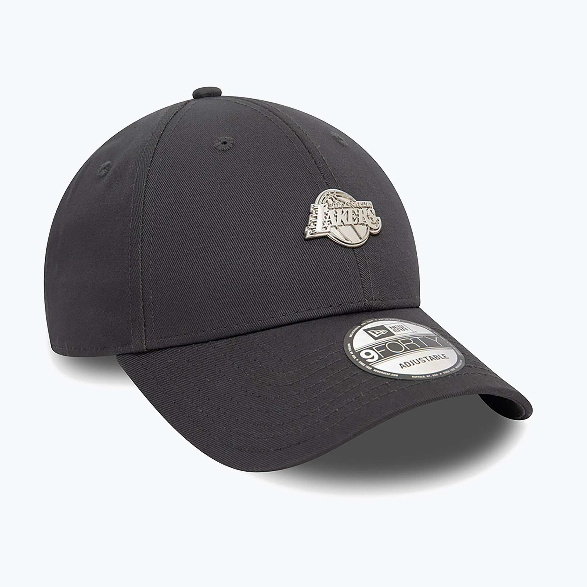 Cappello da baseball New Era Metallic Pin 940 Lakers grigio scuro (Metallic Pin 940 Lakers 60565152)