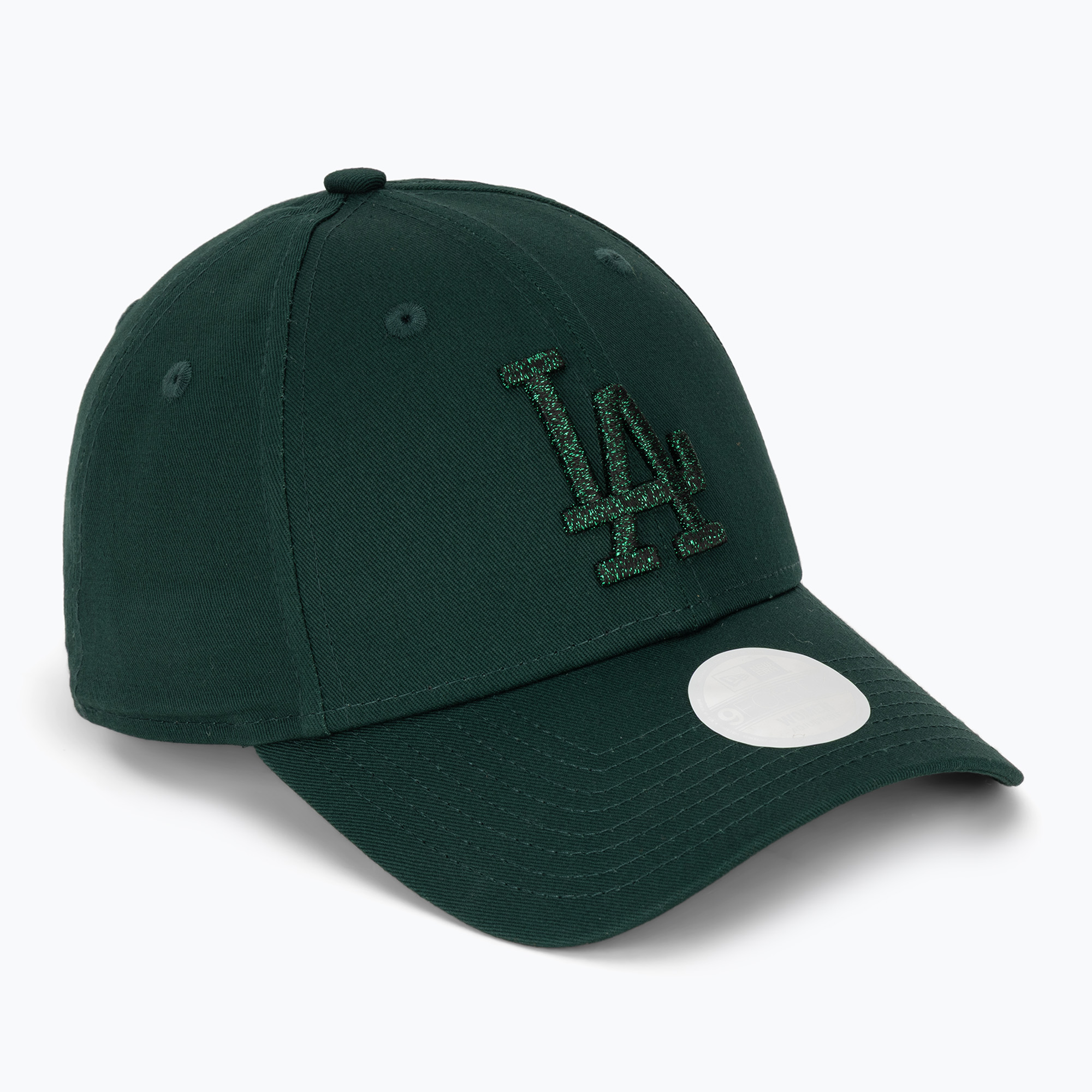 Дамска бейзболна шапка New Era Metallic 9FORTY Los Angeles Dodgers dark green