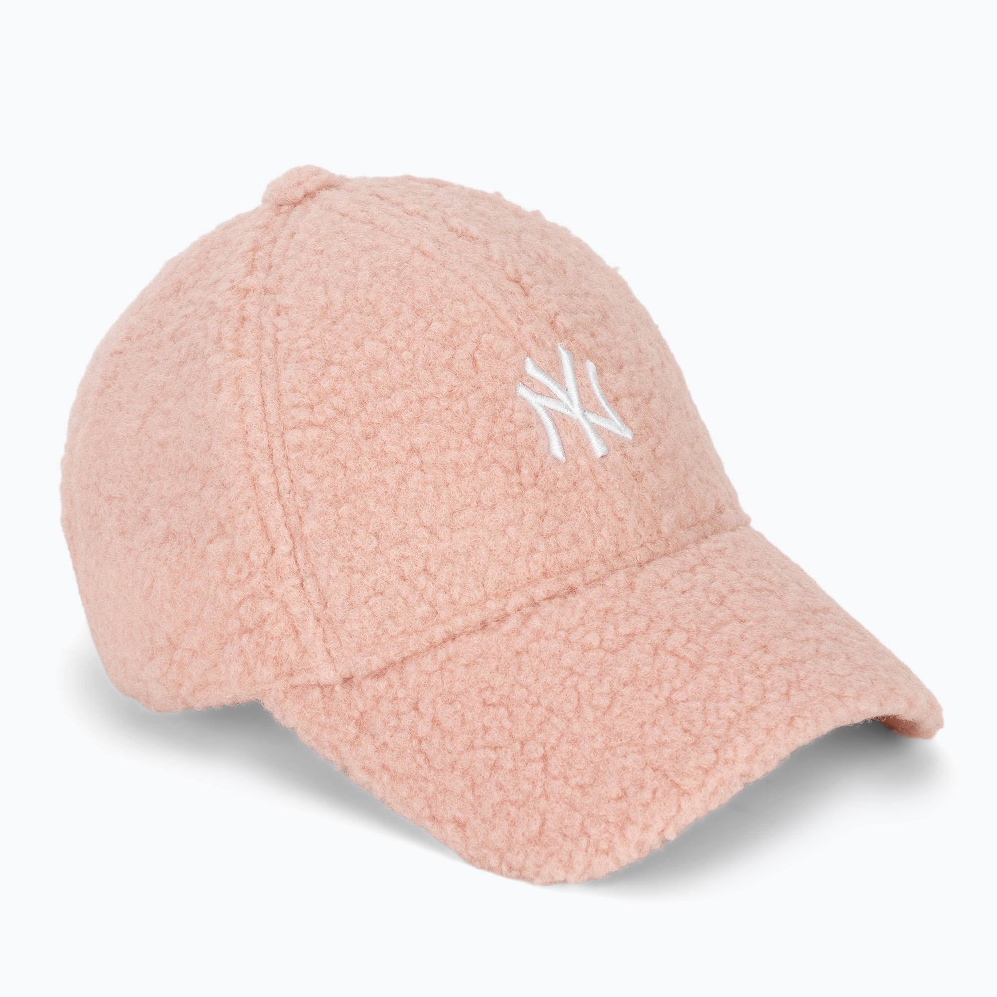 Дамска бейзболна шапка New Era Borg 9FORTY New York Yankees pastel pink