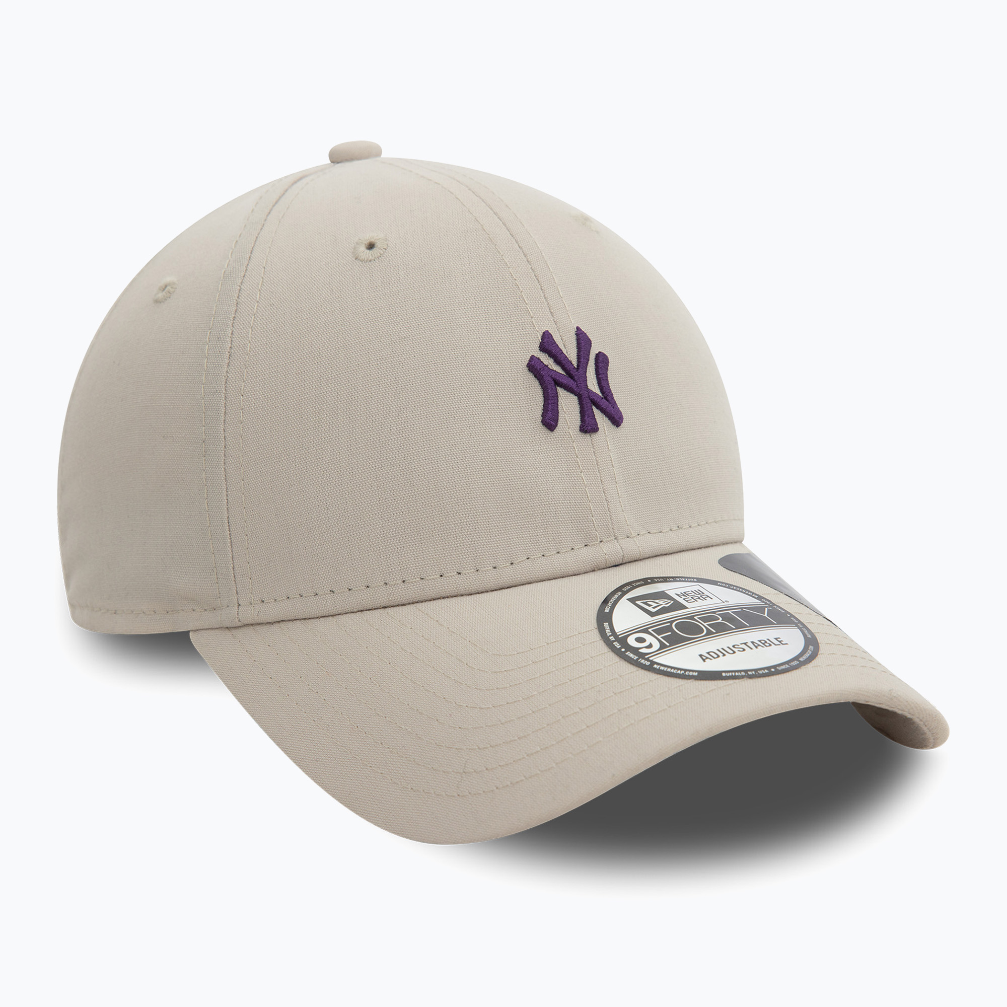 Czapka z daszkiem New Era Repreve Mini Logo 9FORTY New York Yankees light beige 