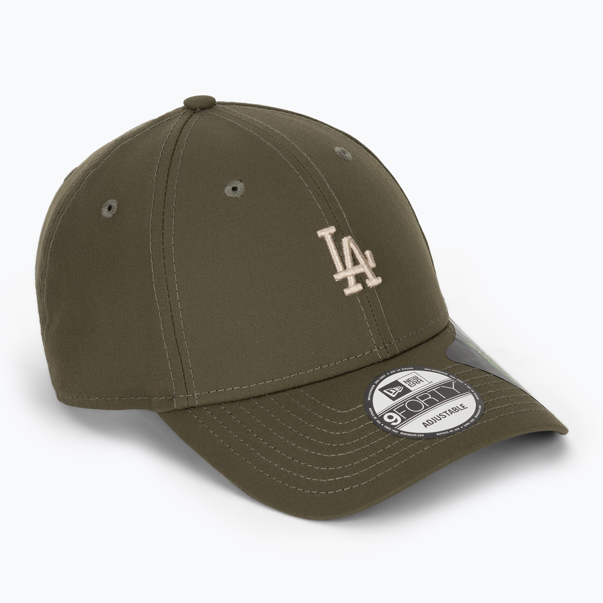 Kšiltovka New Era Repreve Mini Logo 9FORTY Los Angeles Dodgers green