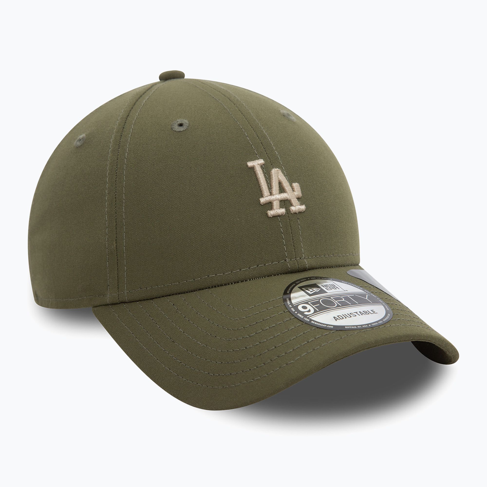 Czapka z daszkiem New Era Repreve Mini Logo 9FORTY Los Angeles Dodgers green 